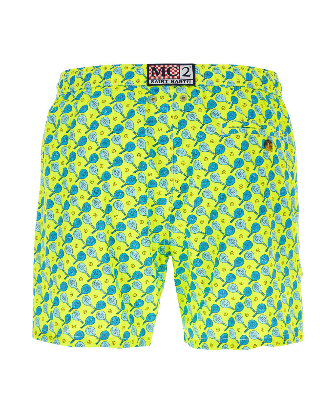 MC2 Saint Barth Printed Polyester Swimming Shorts - 94
