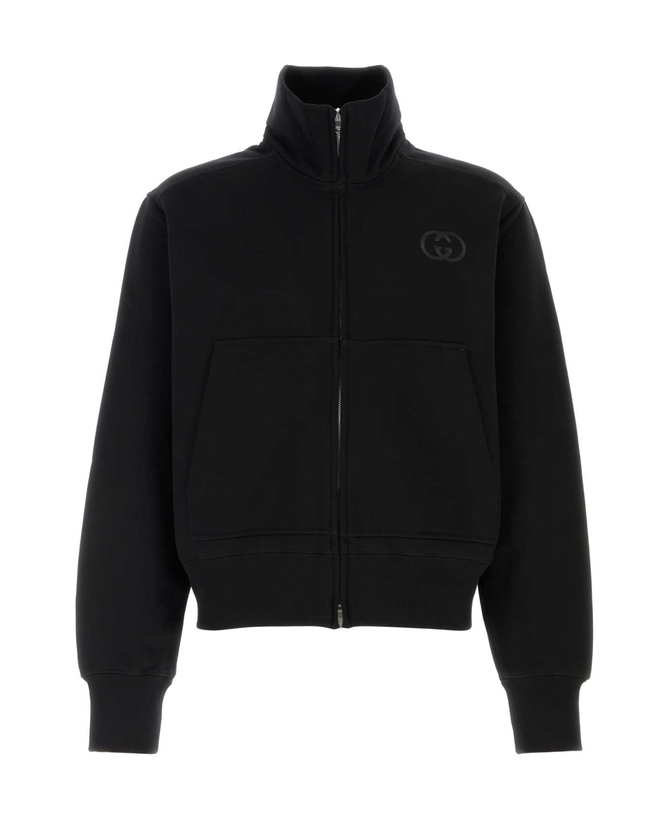 Gucci Black Cotton Sweatshirt - BLACKMIX