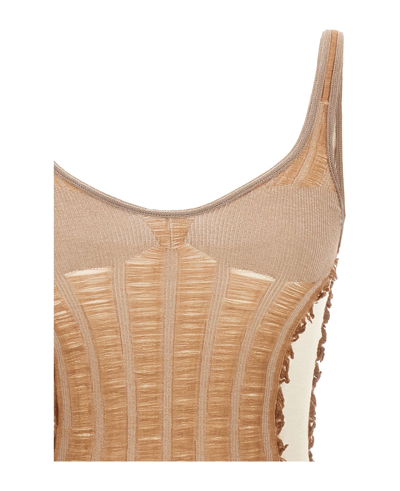 Diesel M-calimera-short Dress - Brown