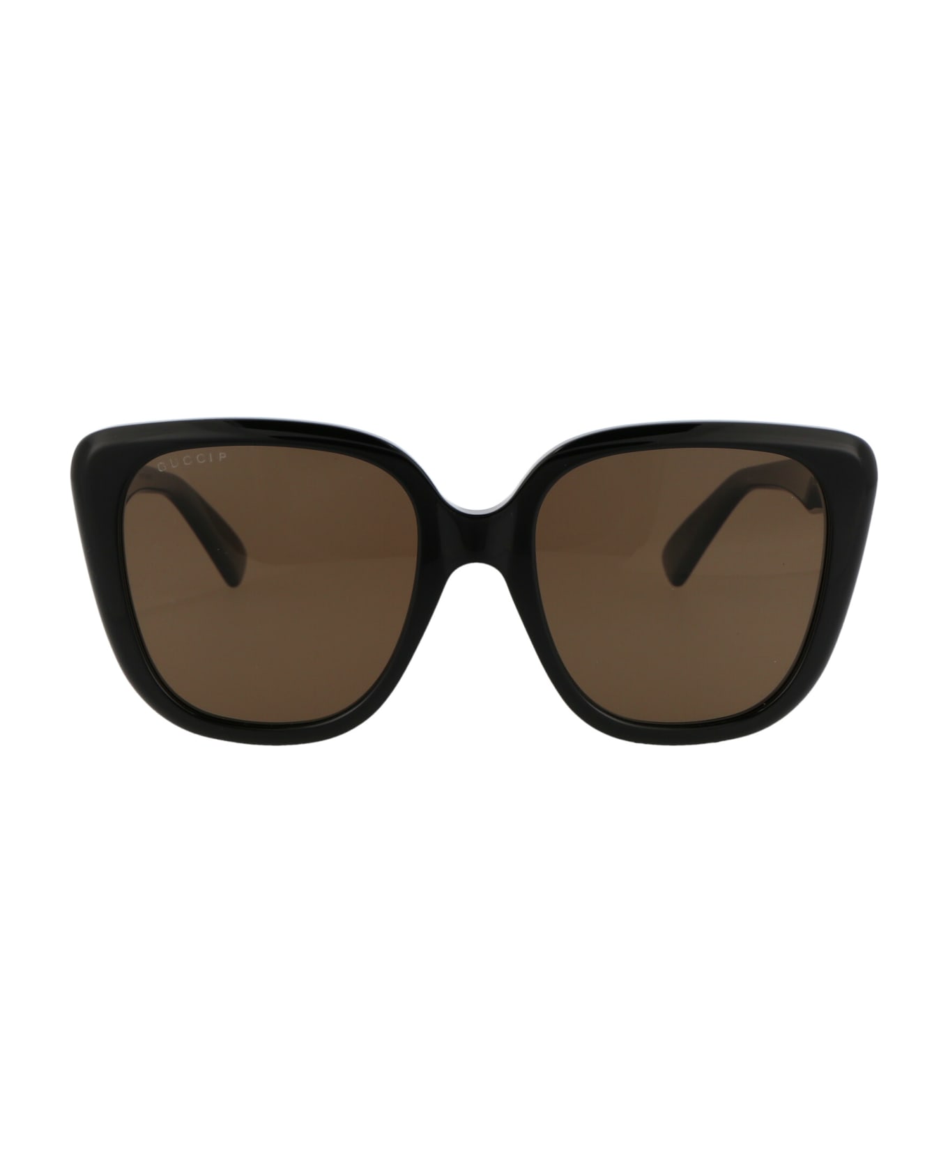 Gucci Eyewear Gg1169s Sunglasses - 001 BLACK BLACK BROWN