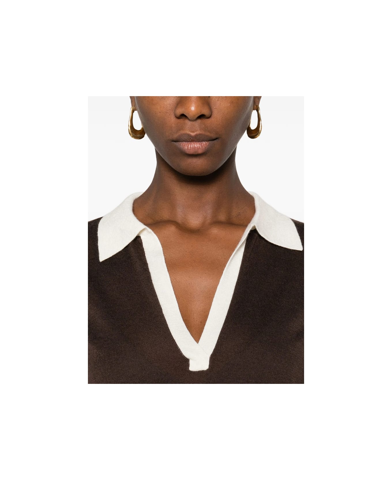 Frame Sweater - BROWN