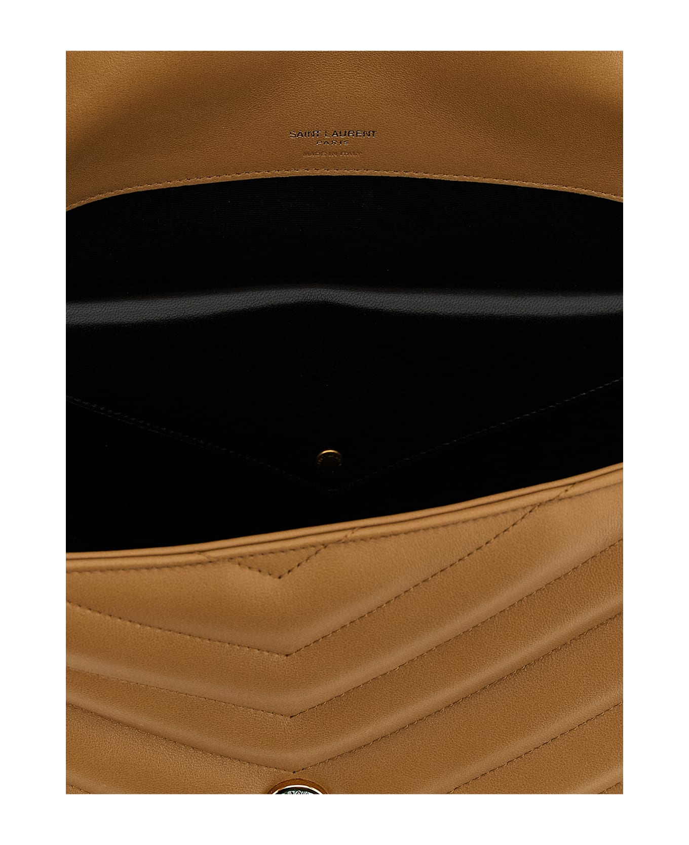 Saint Laurent 
loulou
 Large Shoulder Bag - Beige ショルダーバッグ