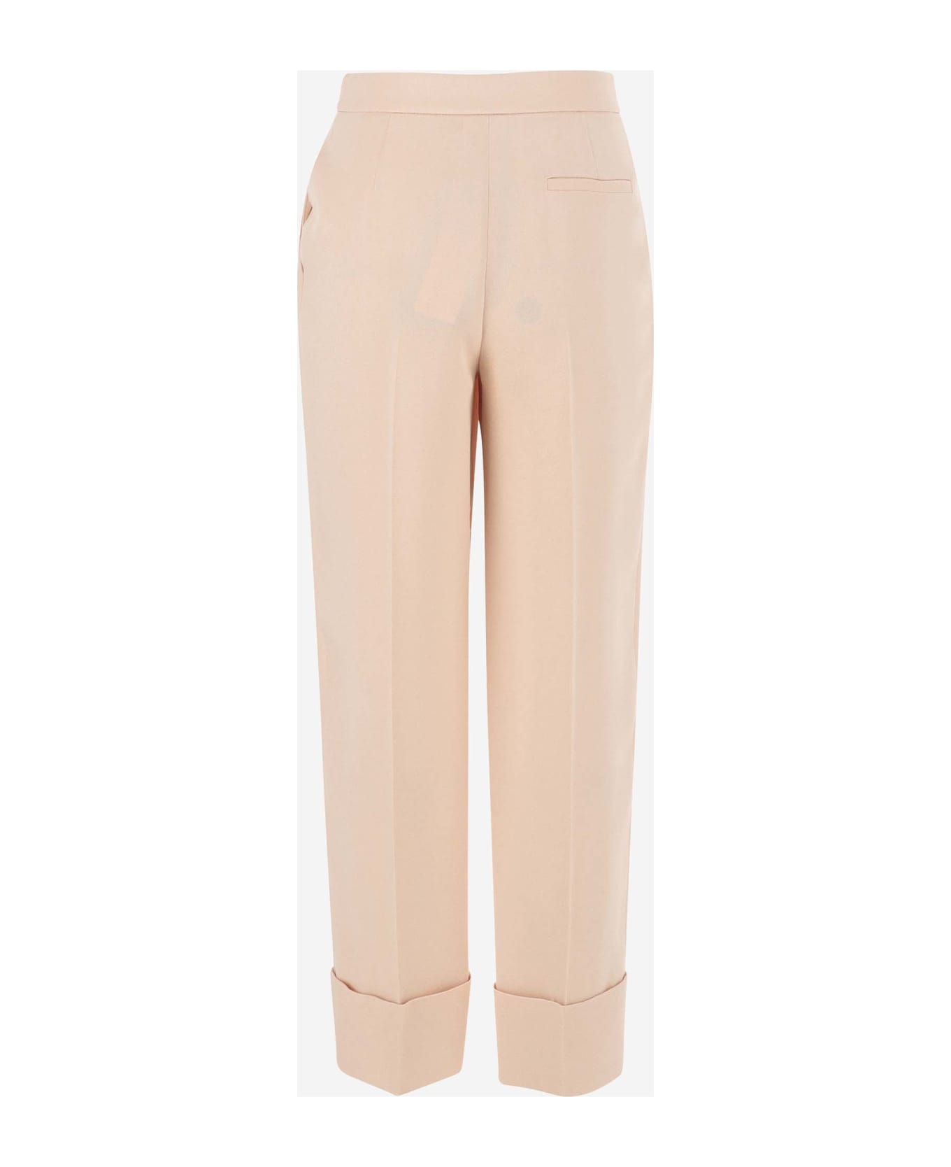 Giorgio Armani Concealed Trousers - Pink ボトムス