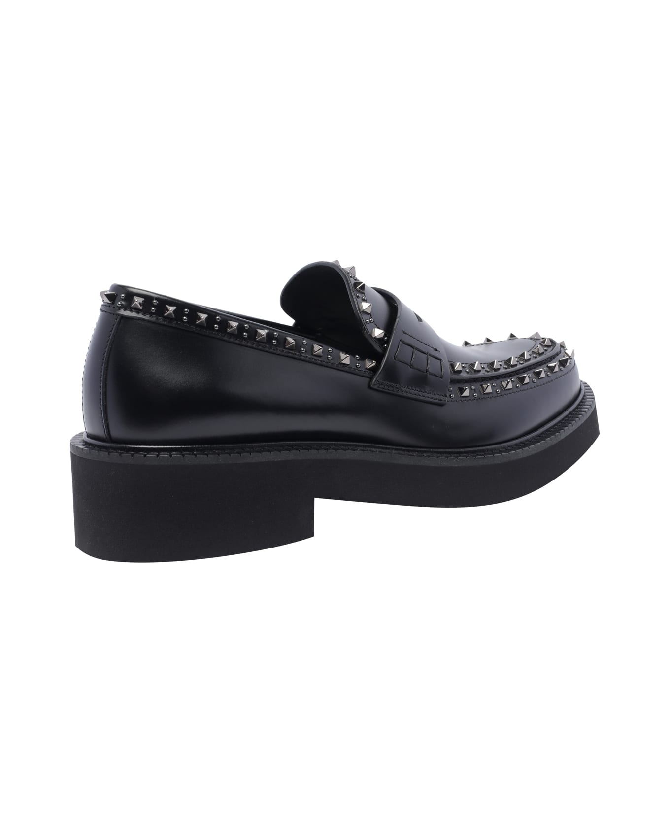 Valentino Garavani Gentleglam Laofers - Black