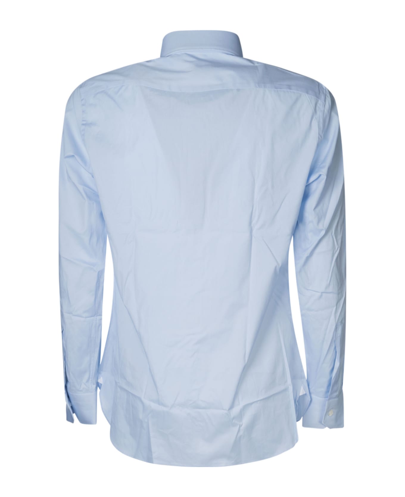Zegna Long-sleeved Shirt - Celeste