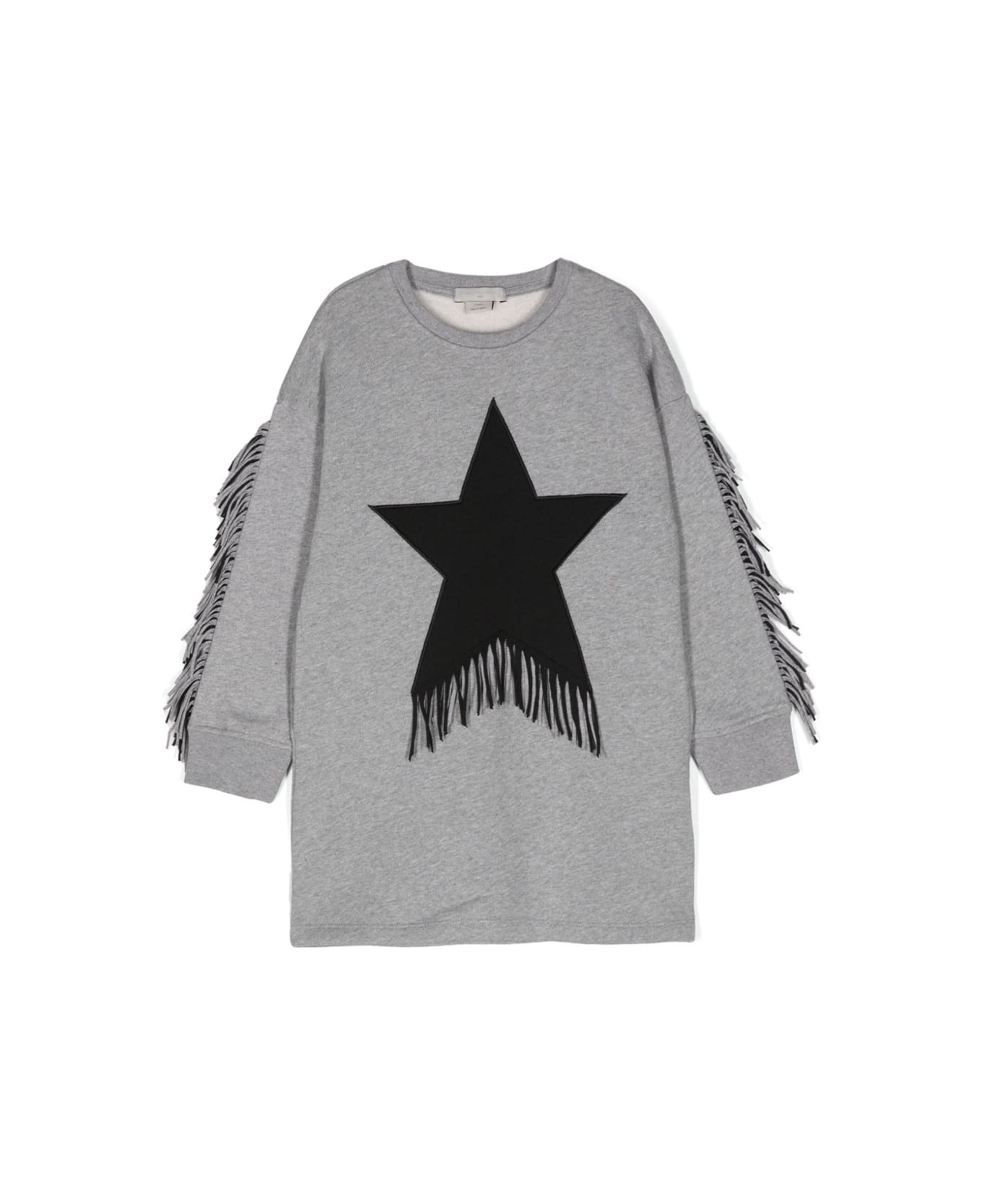 Stella McCartney Kids Fringed Sweatshirt - Grey