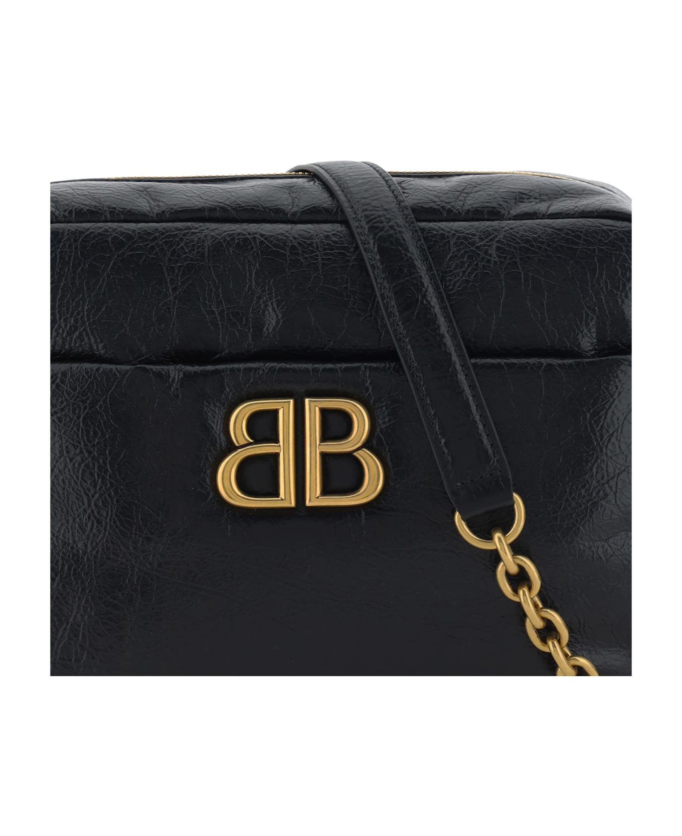 Balenciaga Monaco Shoulder Bag - Black