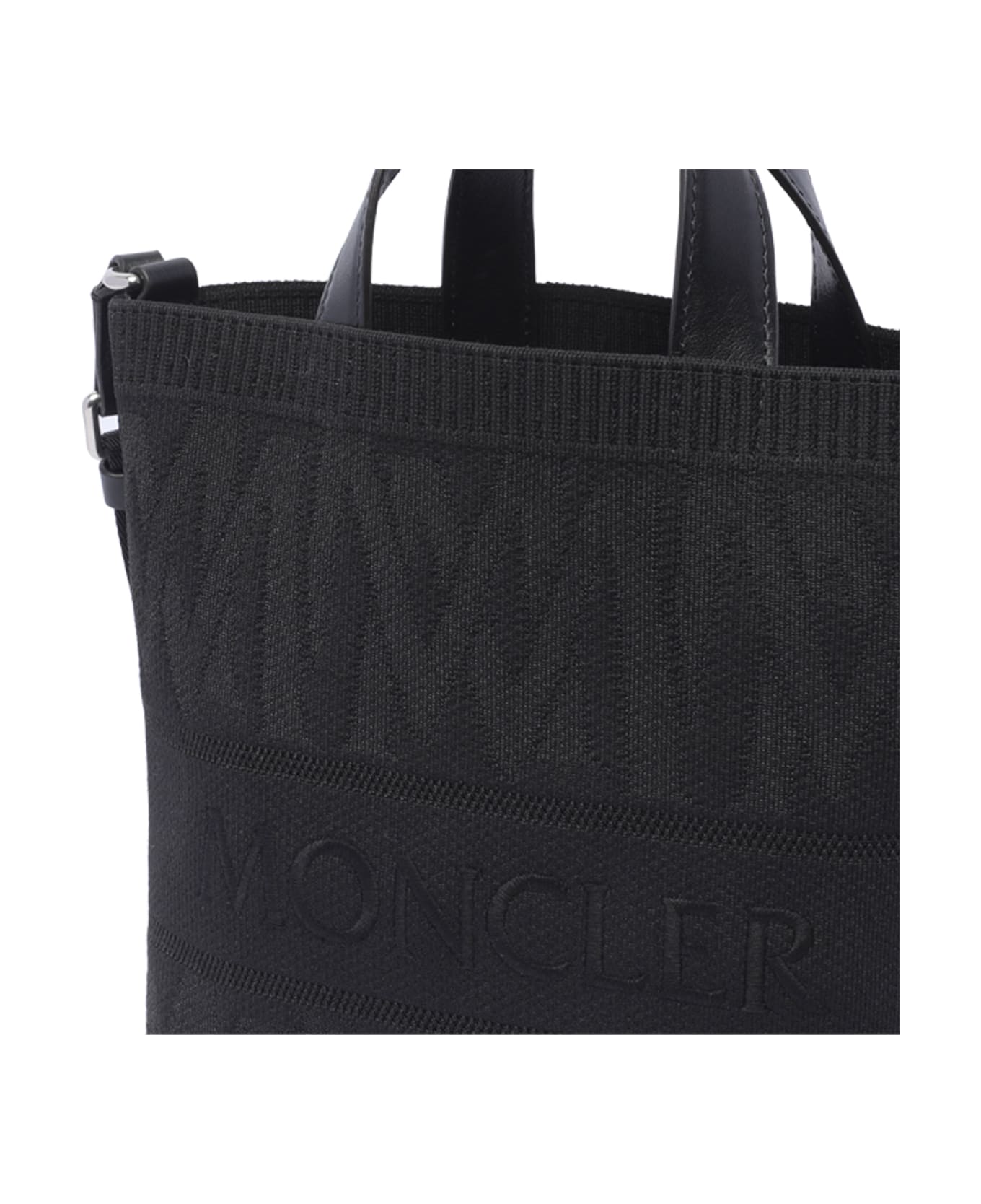 Moncler Mini Tote Bag - Black