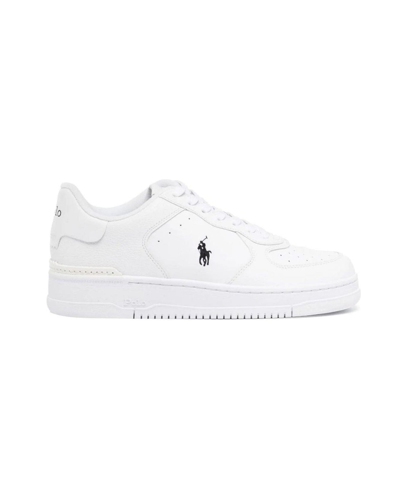 Polo Ralph Lauren Masters Court Low-top Sneakers - White スニーカー