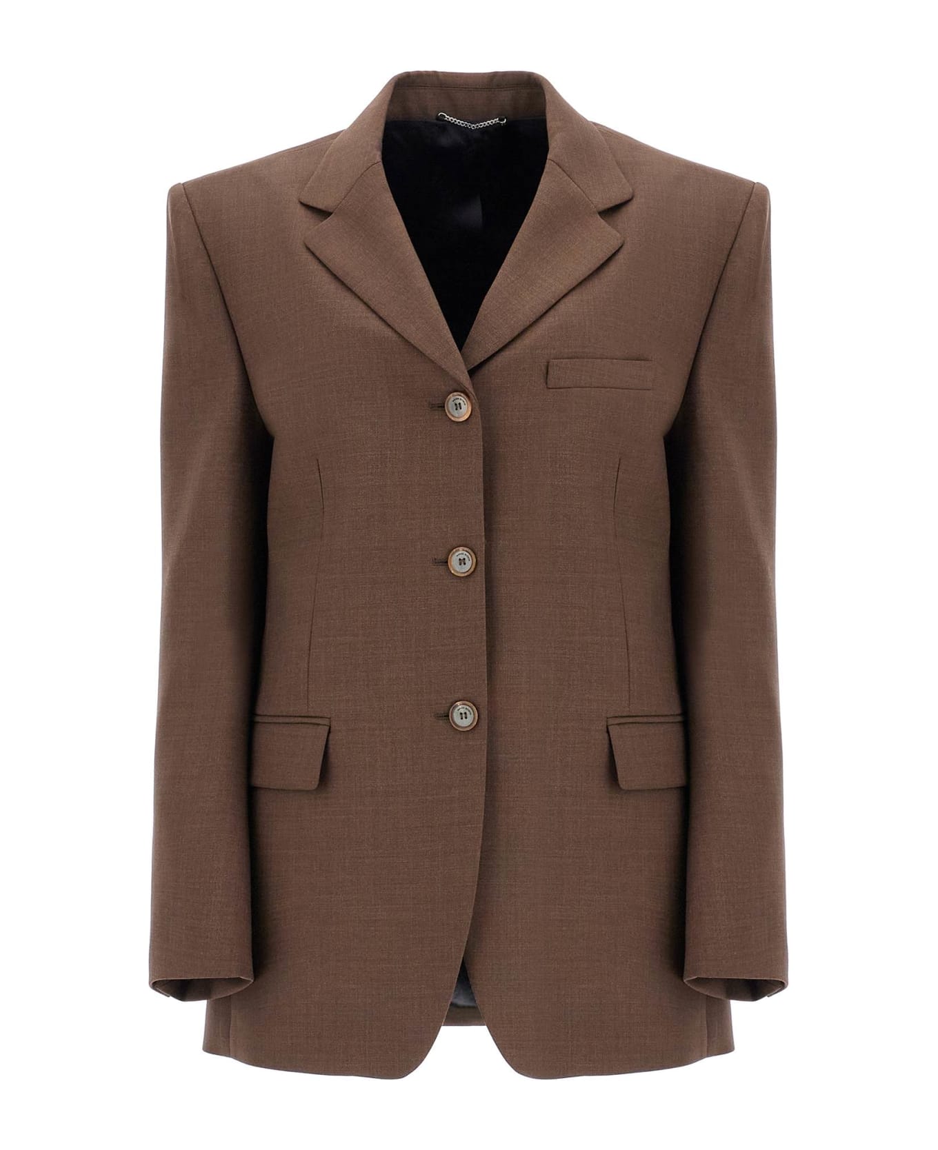 Magda Butrym 'oversized Three-button Bl - BROWN (Brown)
