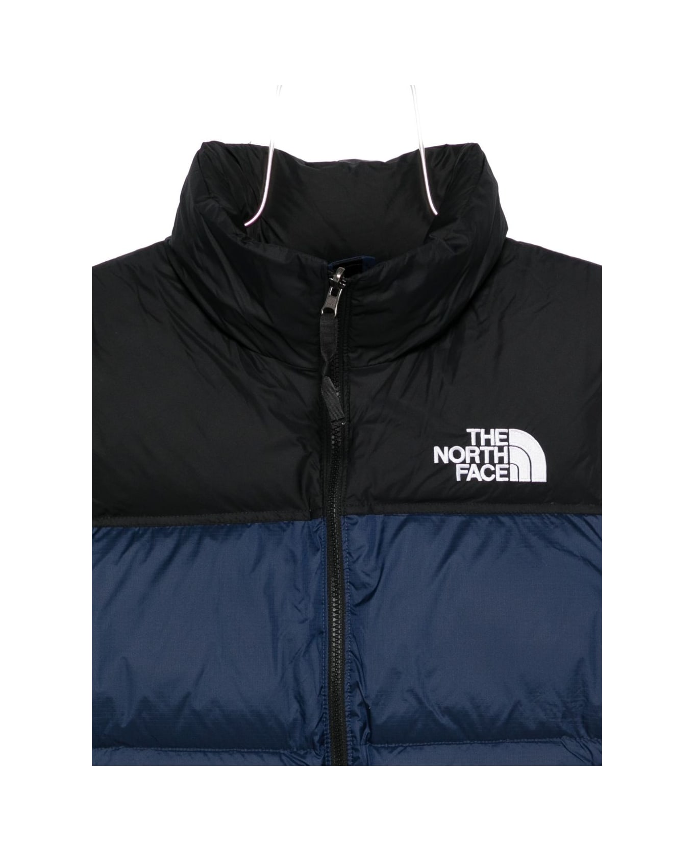 The North Face Quilted Zip-up Vest - Blue