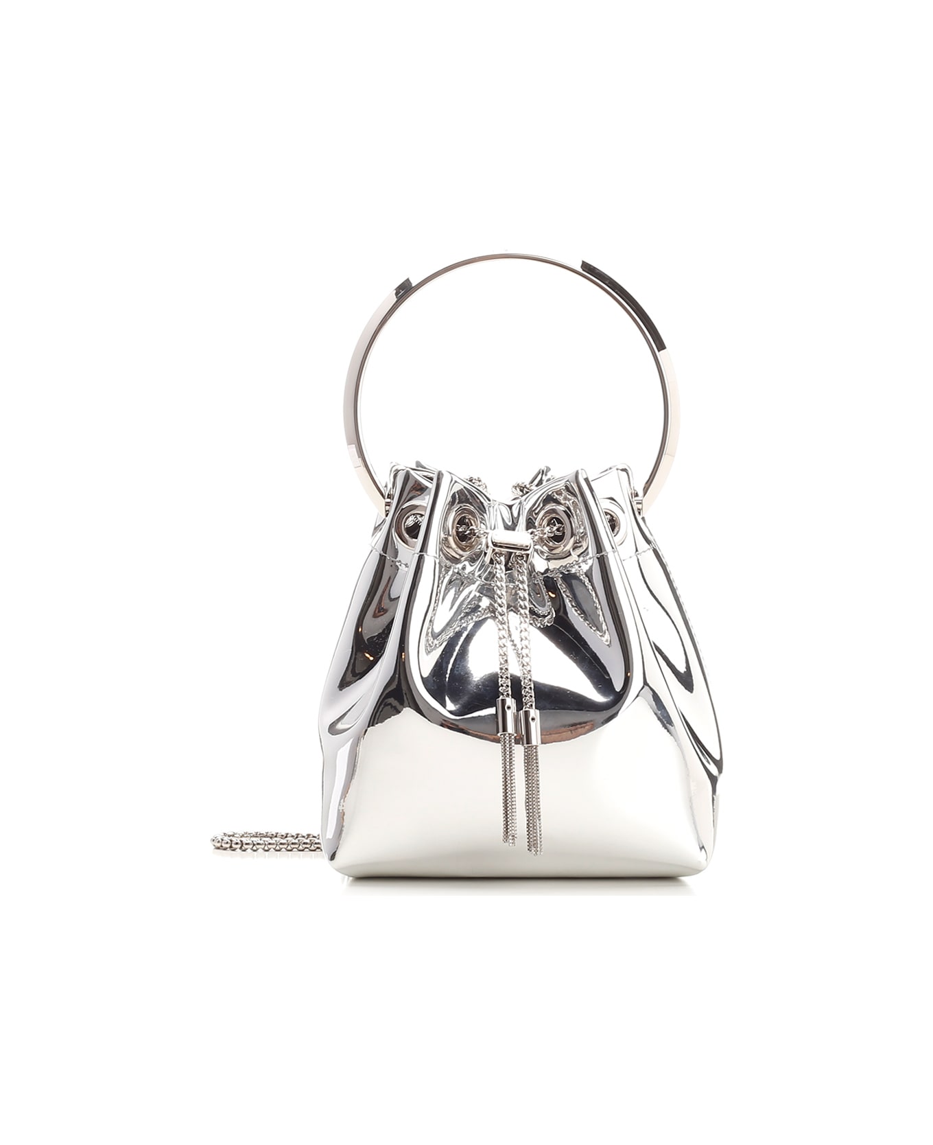 Jimmy Choo 'bon Bon' Bucket - SILVER