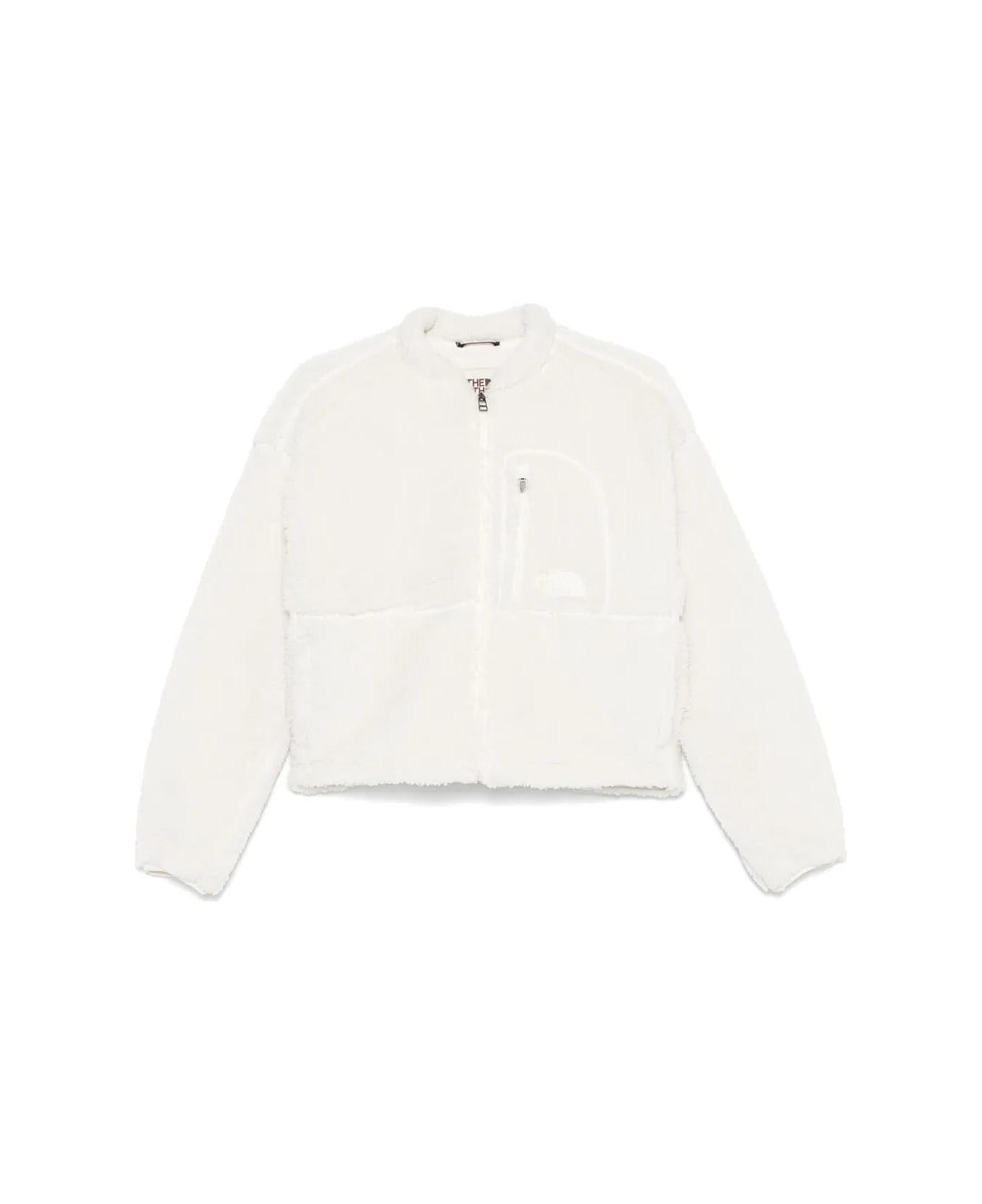 The North Face W Extreme Pile 2 Fz Jacket - White