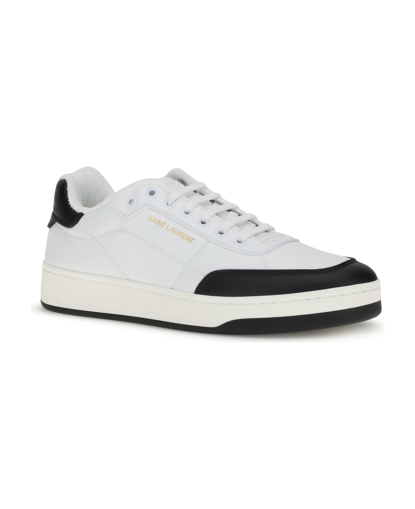 Saint Laurent Sl61 Sneakers - Blanc Optique Nero