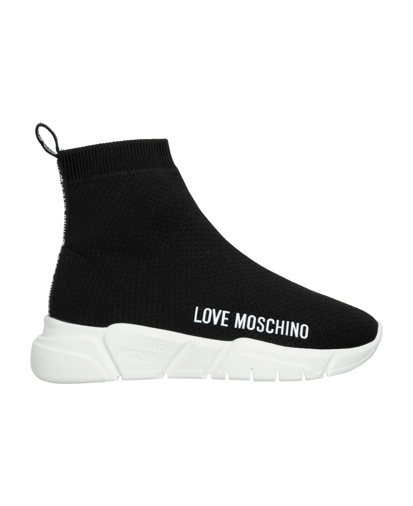 Love Moschino High-top Sneakers - Nero