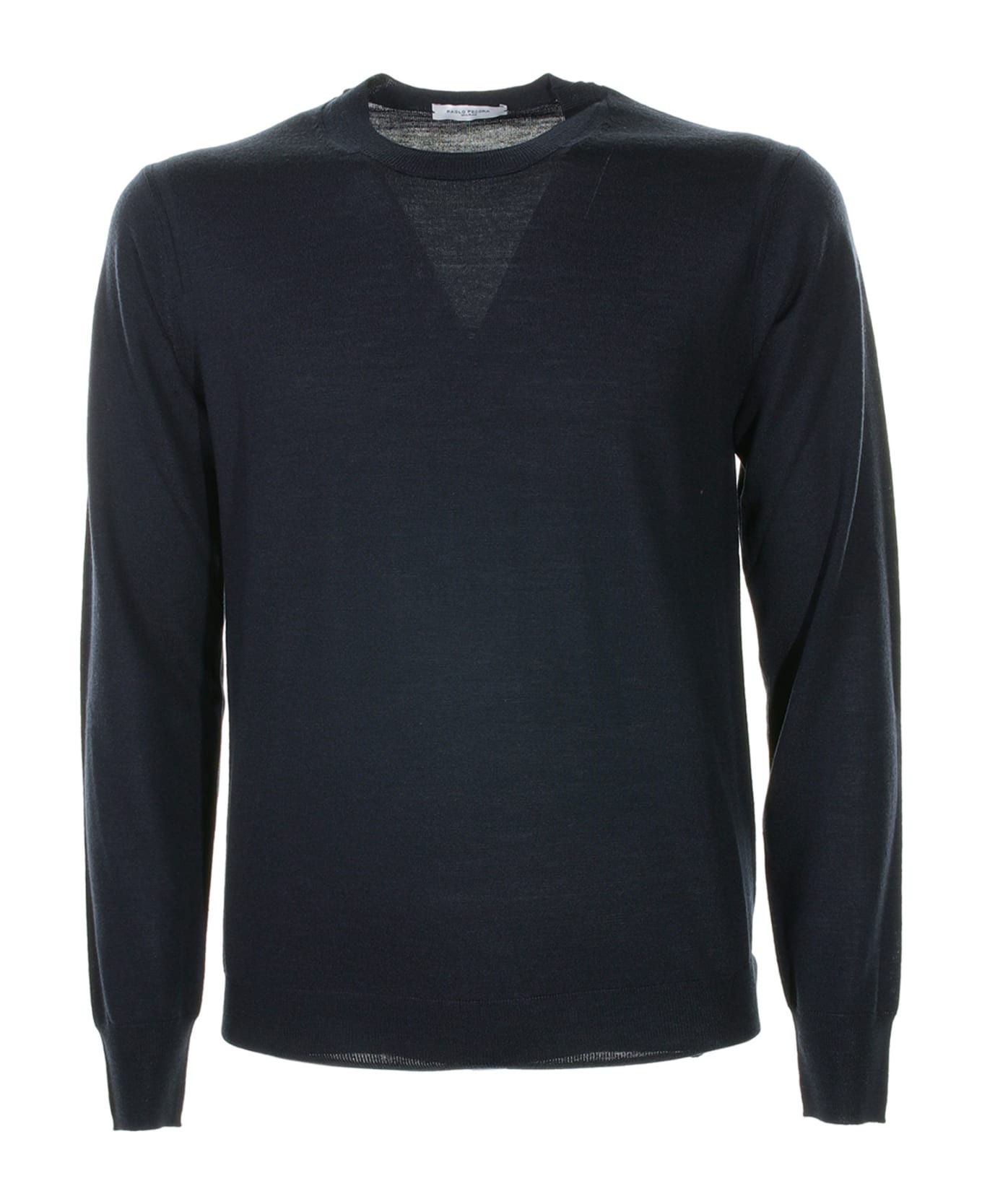 Paolo Pecora Men's Blue Crewneck Sweater - Blu