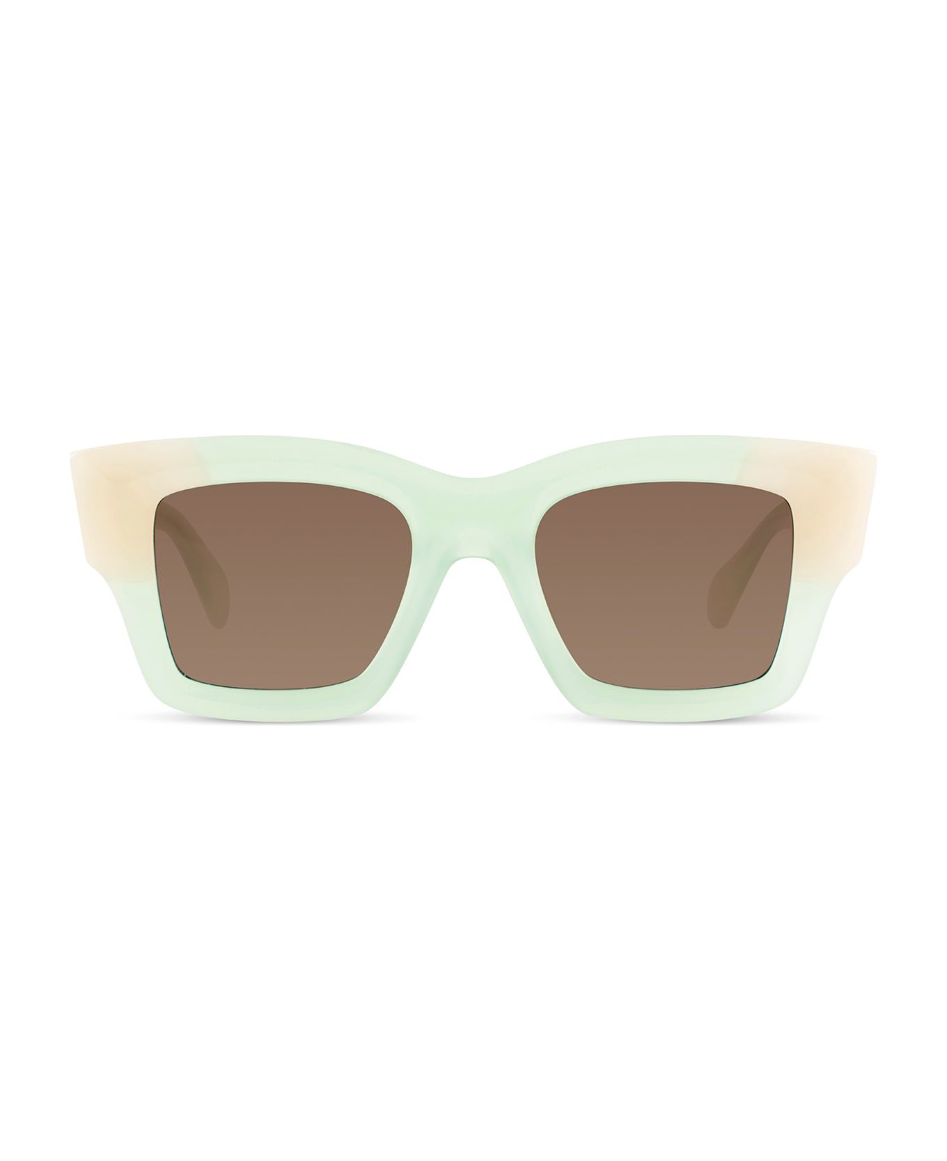 Jacquemus Les Lunettes Baci - Light Green Sunglasses - green
