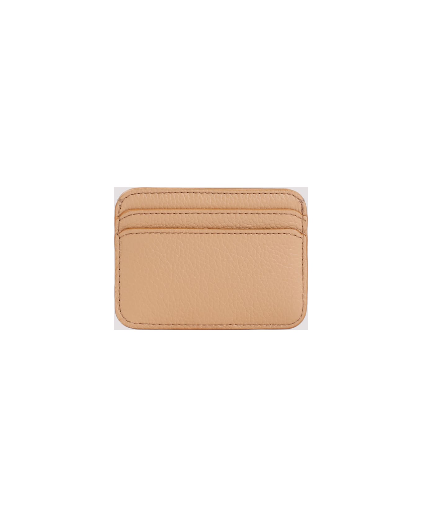 Chloé Marcie Leather Card Holder - X Light Tan