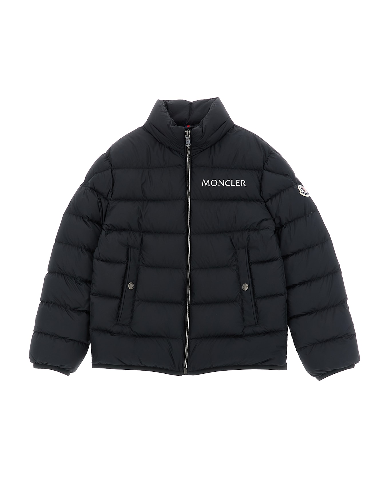 Moncler 
bajan
 Down Jacket - White/Black