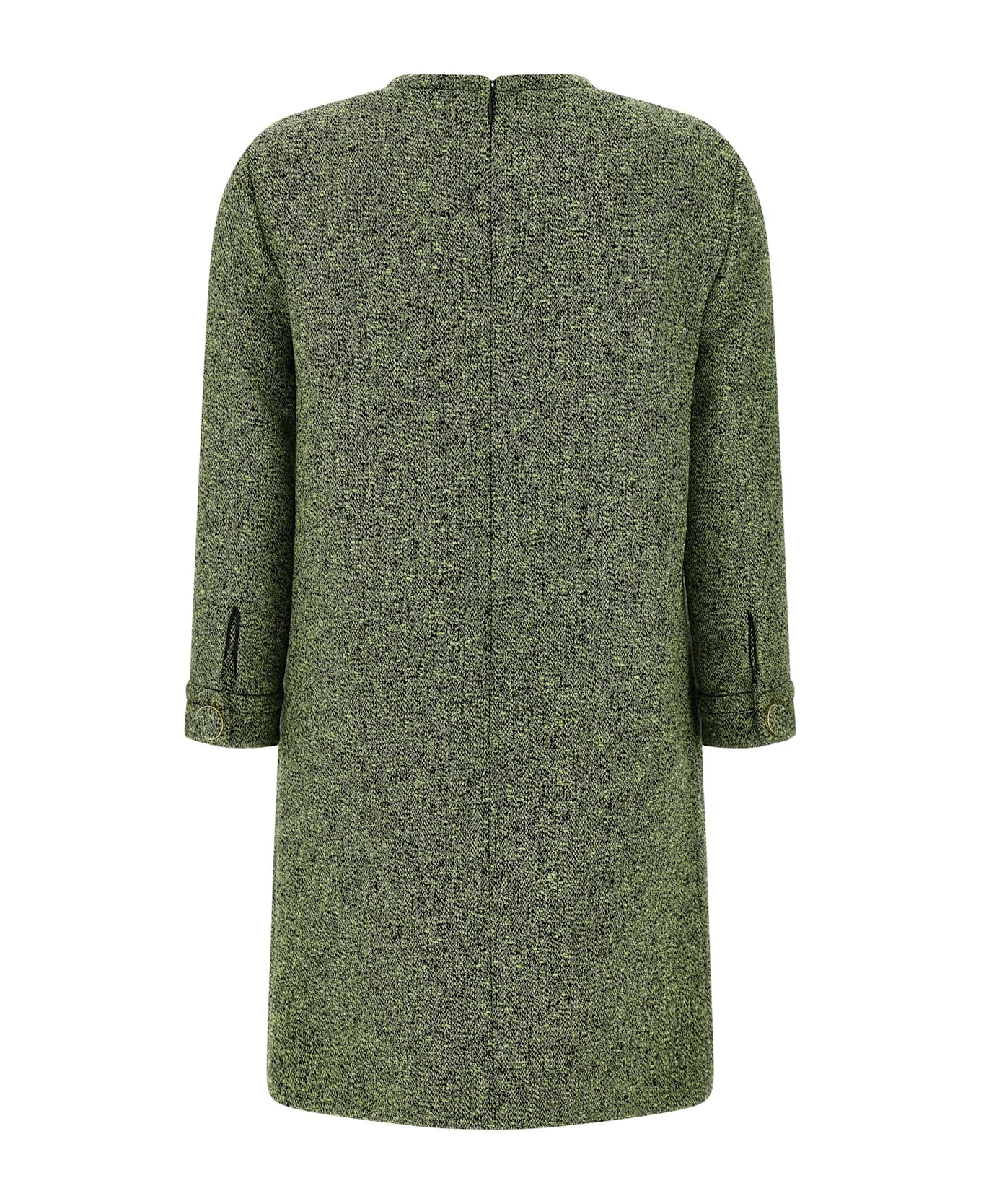 Gucci 'mouliné' Dress - Green
