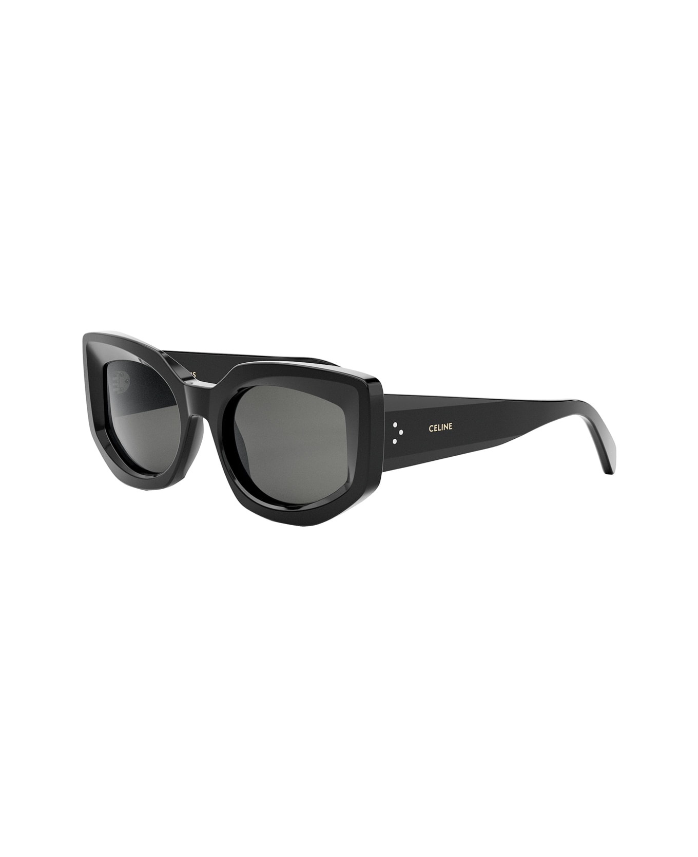 Celine Cl40277i Celine 3 Dots 01a Black Sunglasses - Nero