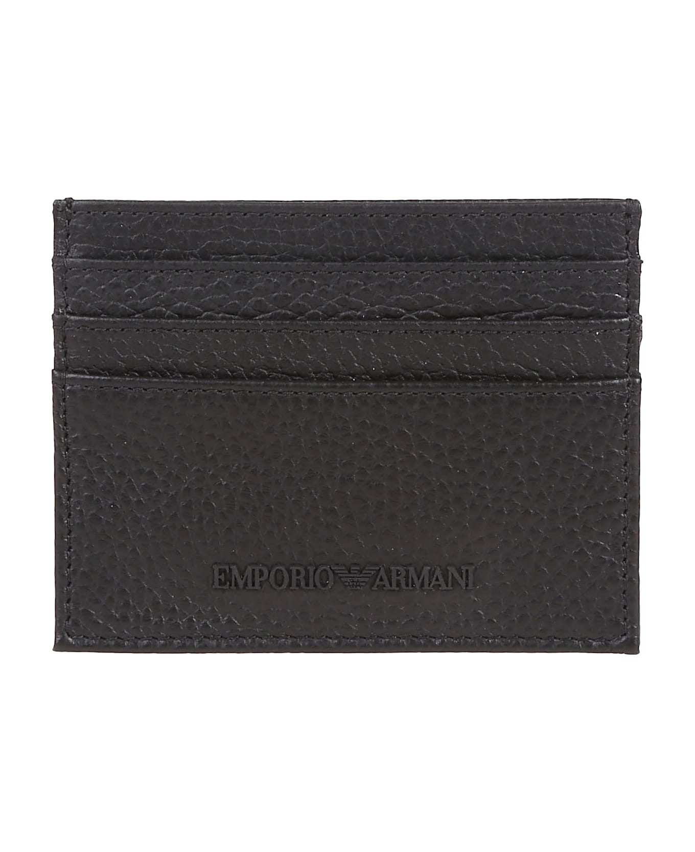 Emporio Armani Credit Card Holder - Nero