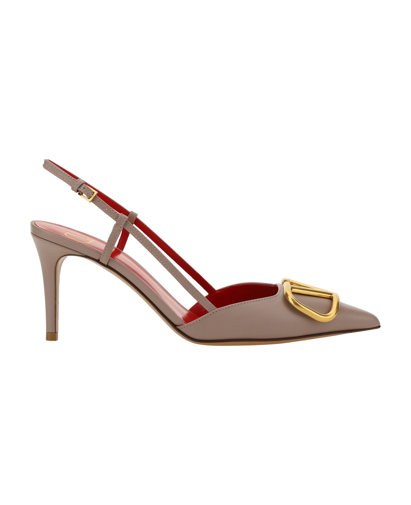 Valentino Garavani Vlogo Pumps Slingback - Poudre