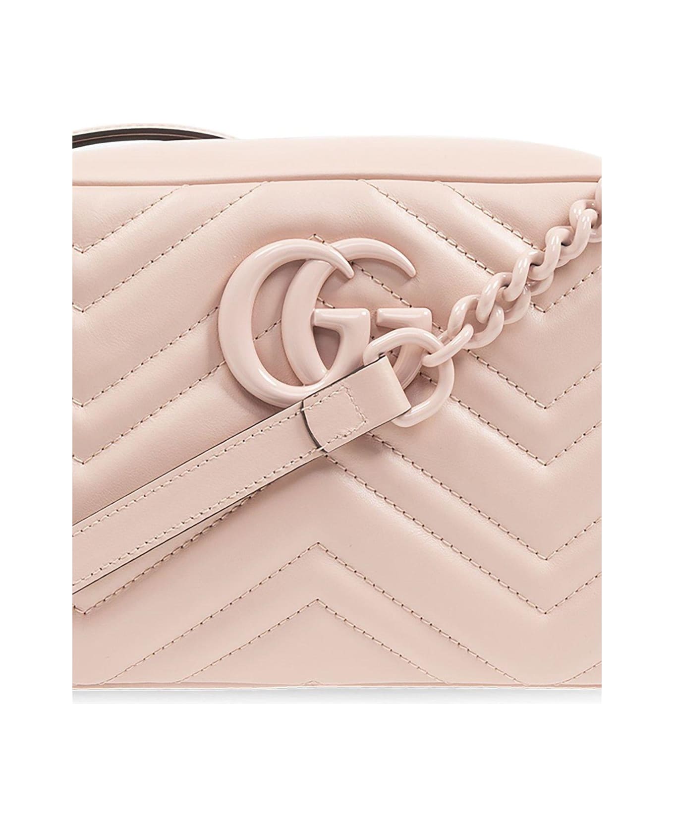 Gucci Gg Marmont Matelass Mall Shoulder Bag - Perfect Pink ショルダーバッグ
