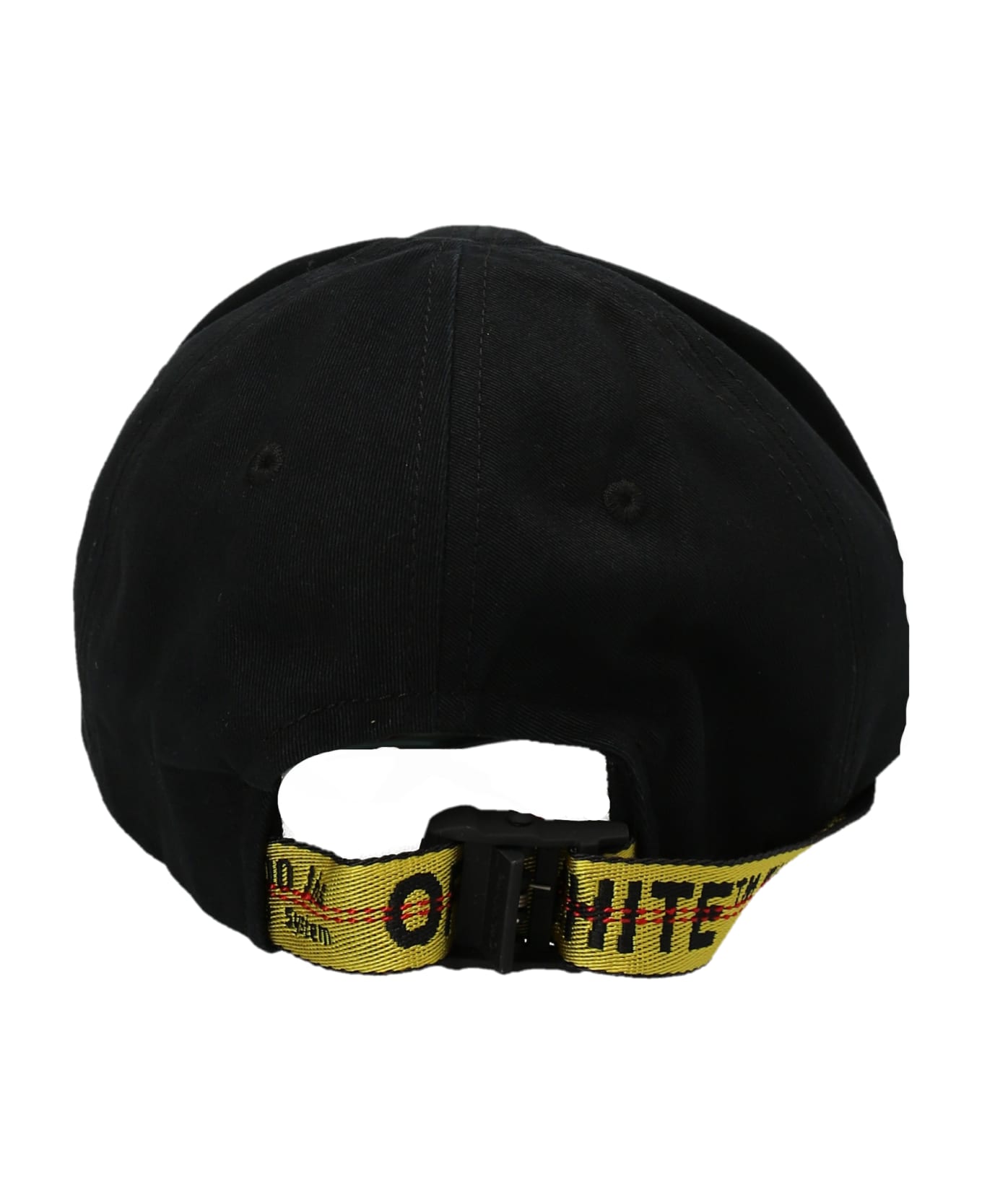 Off-White 'hellvetica Industrial' Cap - White/Black