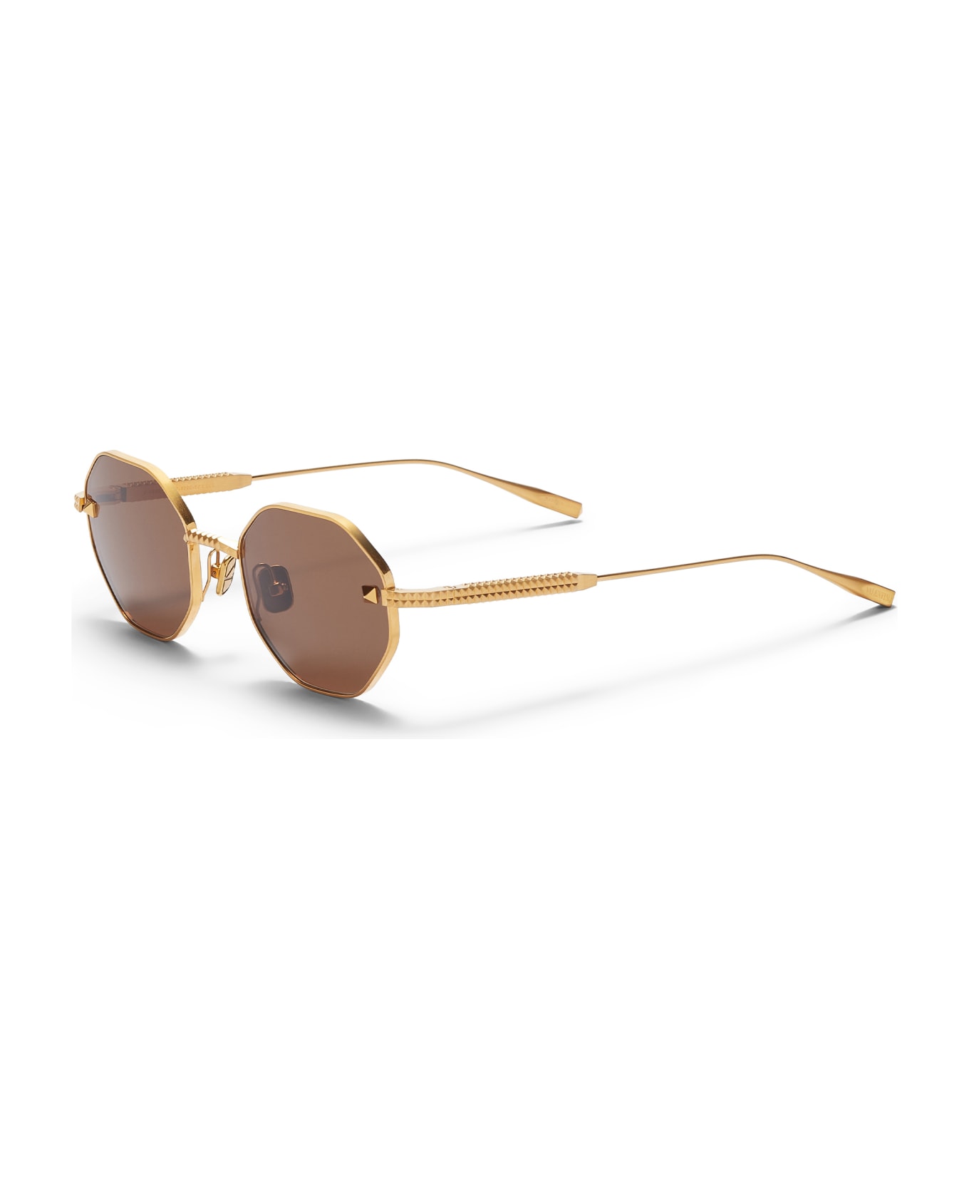 Valentino Eyewear V-stud - Gold Sunglasses - Gold