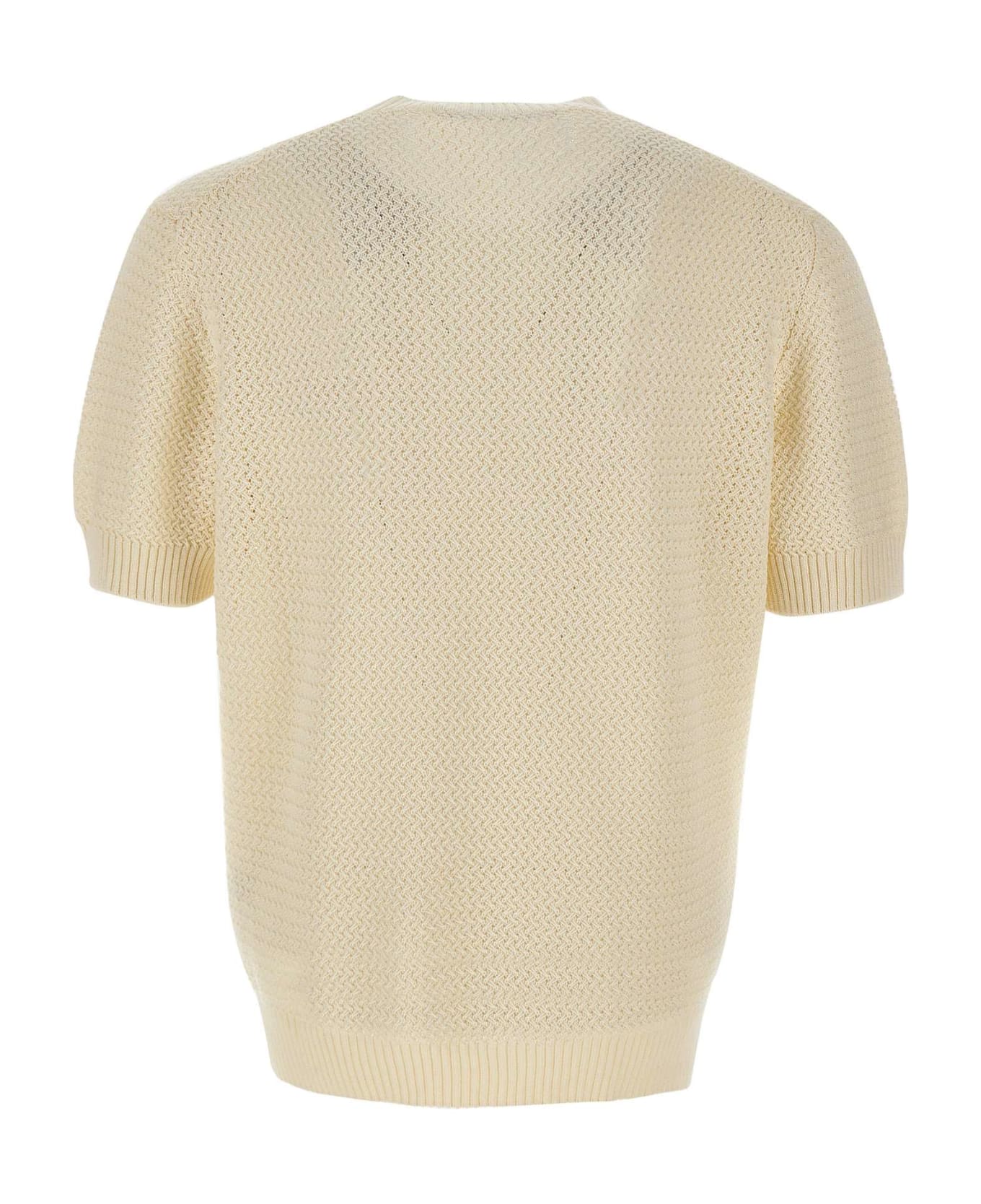 Filippo De Laurentiis Cotton Sweater - WHITE
