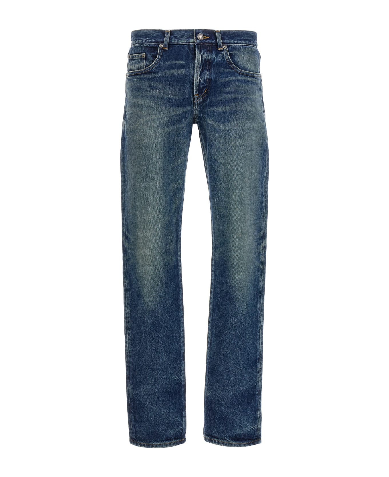 Saint Laurent Slim Fit Denim Jeans - Blue