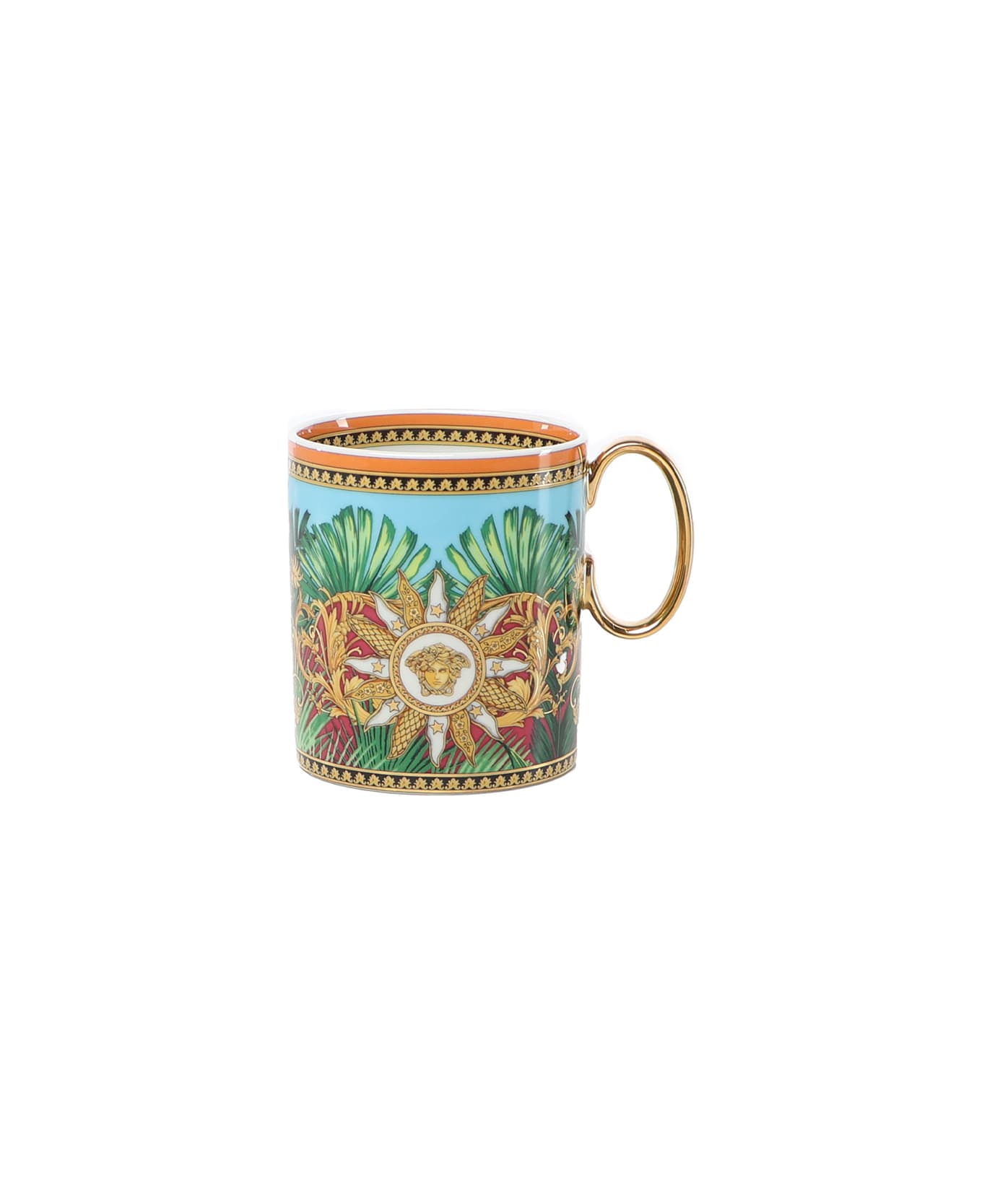 Versace Jungle Animalier Ceramic Mug - MultiColour