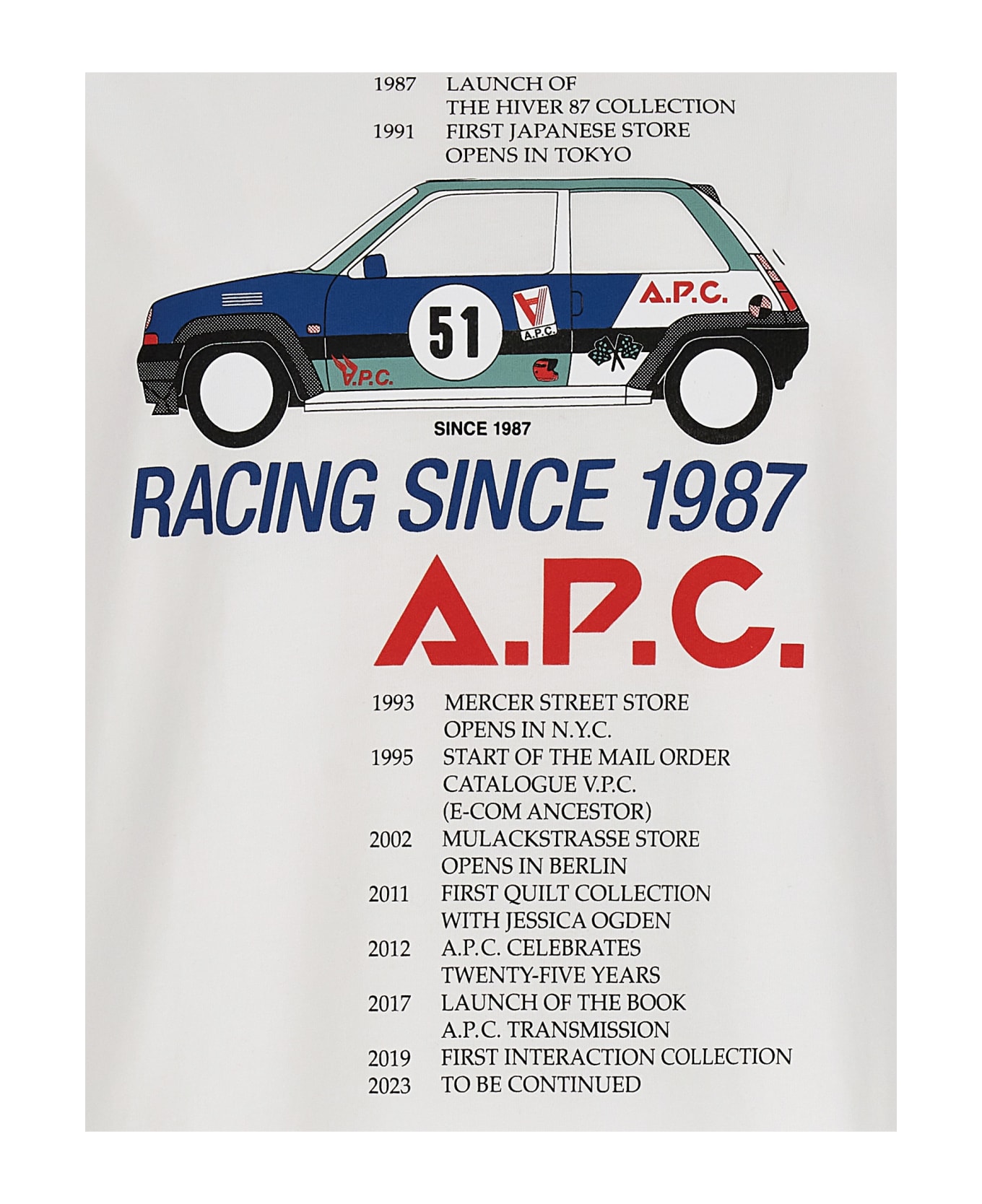A.P.C. Martin T-shirt - White シャツ