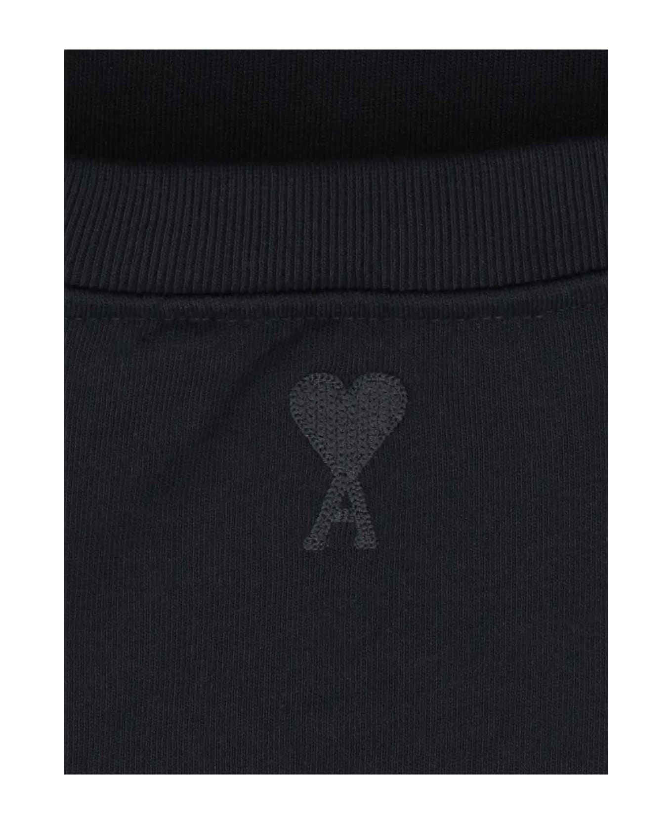 Ami Alexandre Mattiussi Logo T-shirt - BLACK