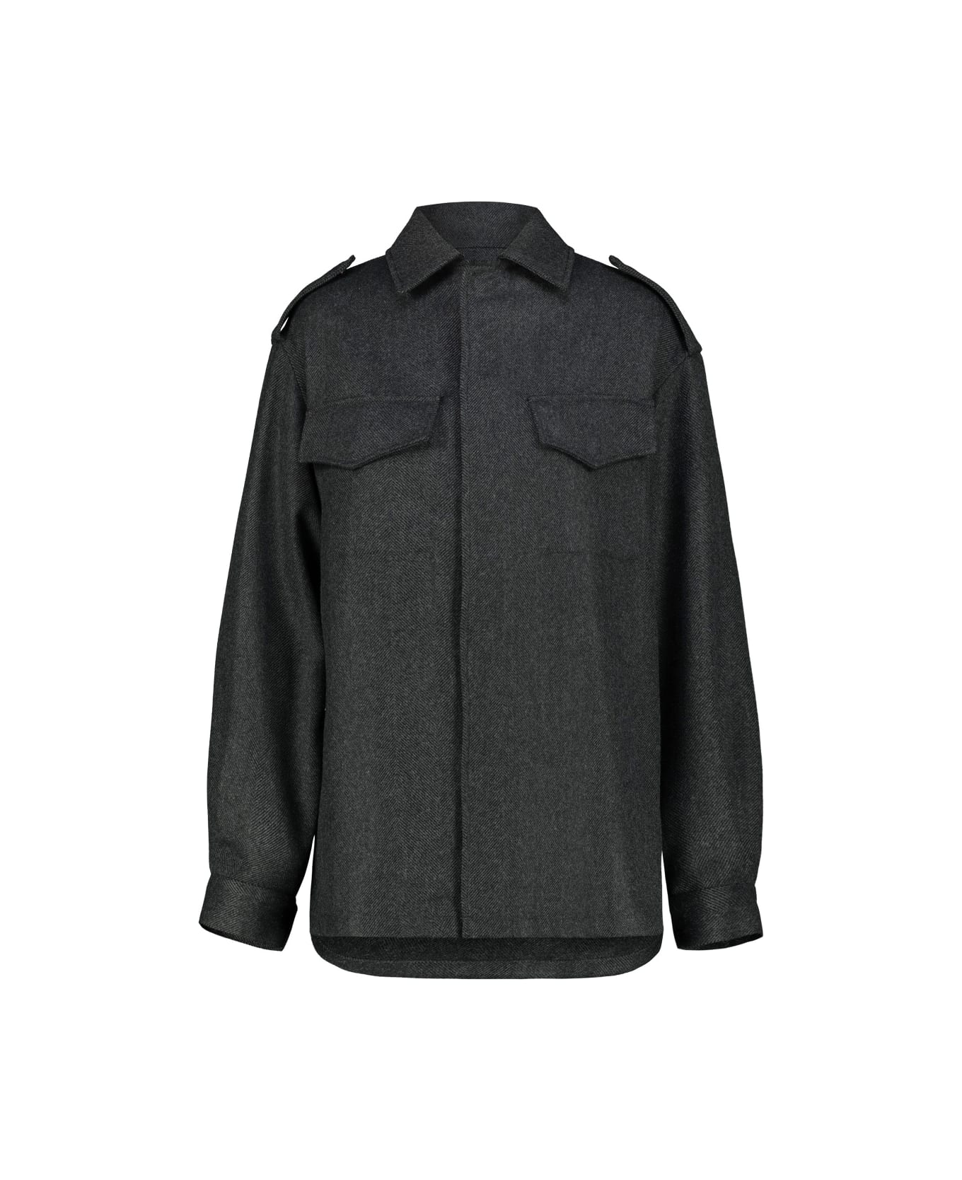 Drhope Shirt Jacket - Grigio