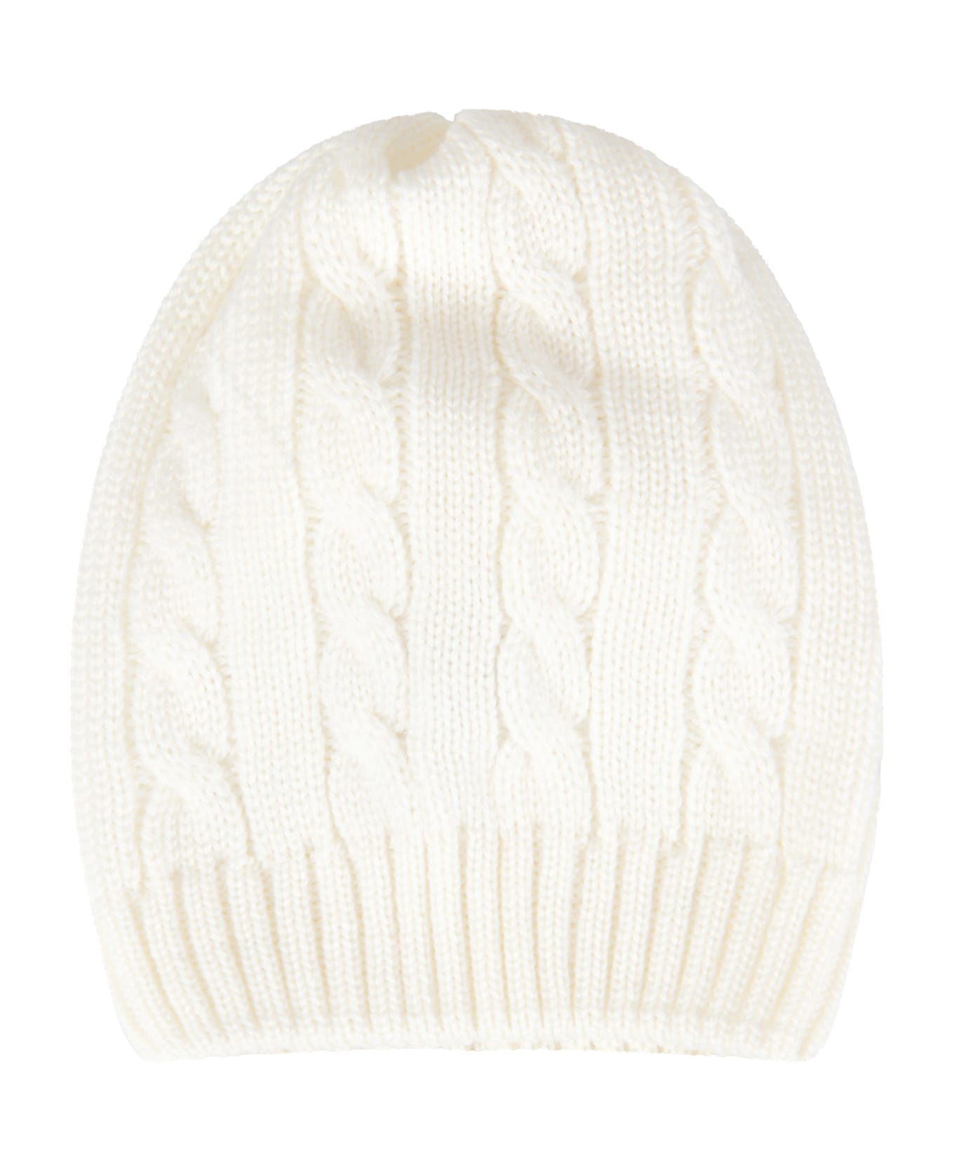 Little Bear Ivory Hat For Babykids - Ivory