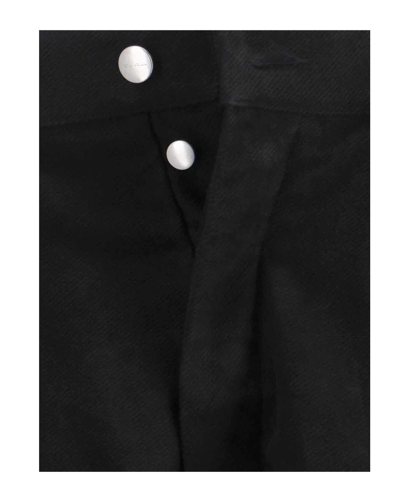 Rick Owens Cargo Jeans - BLACK