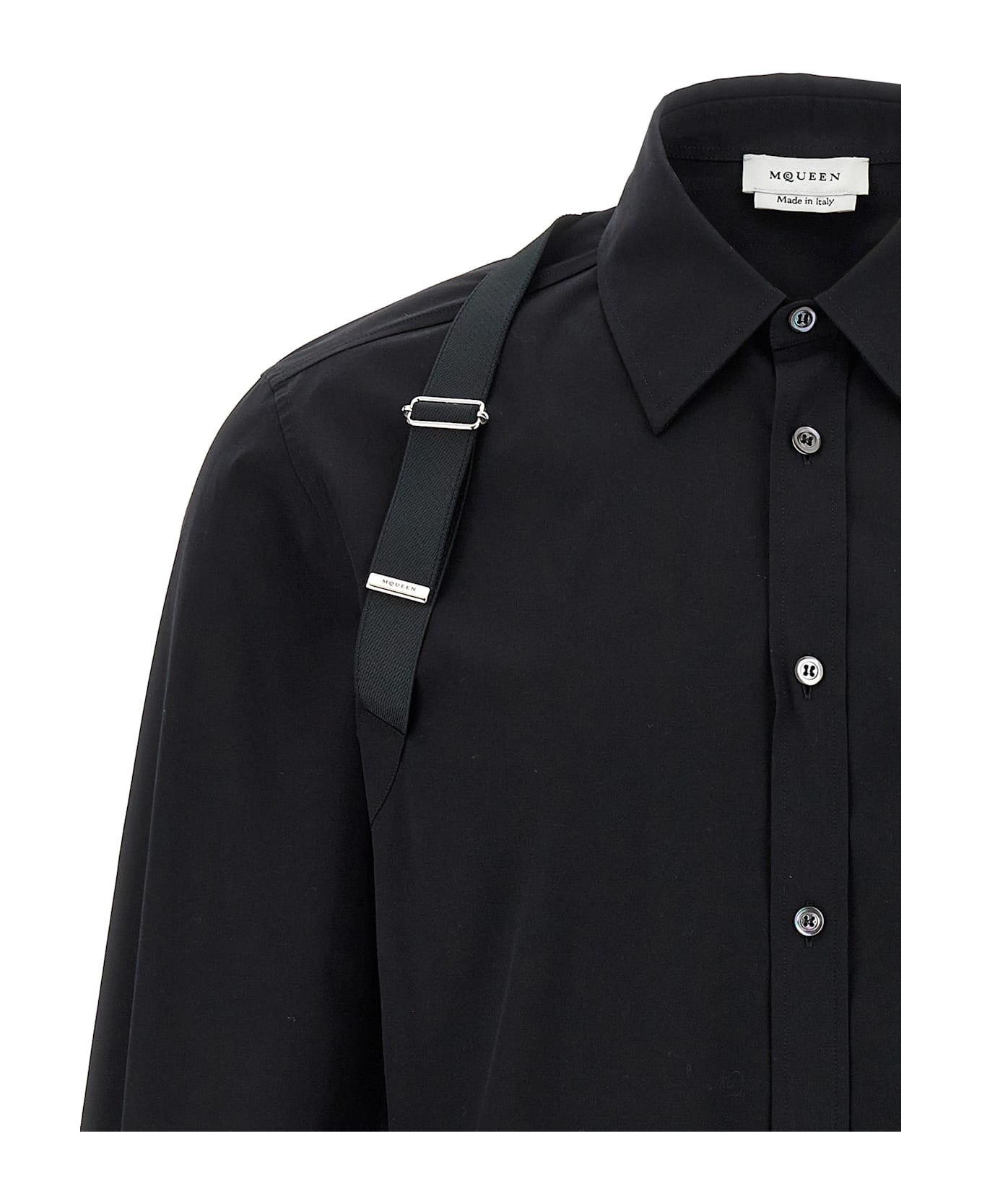 Alexander McQueen 
harness
 Shirt - Black