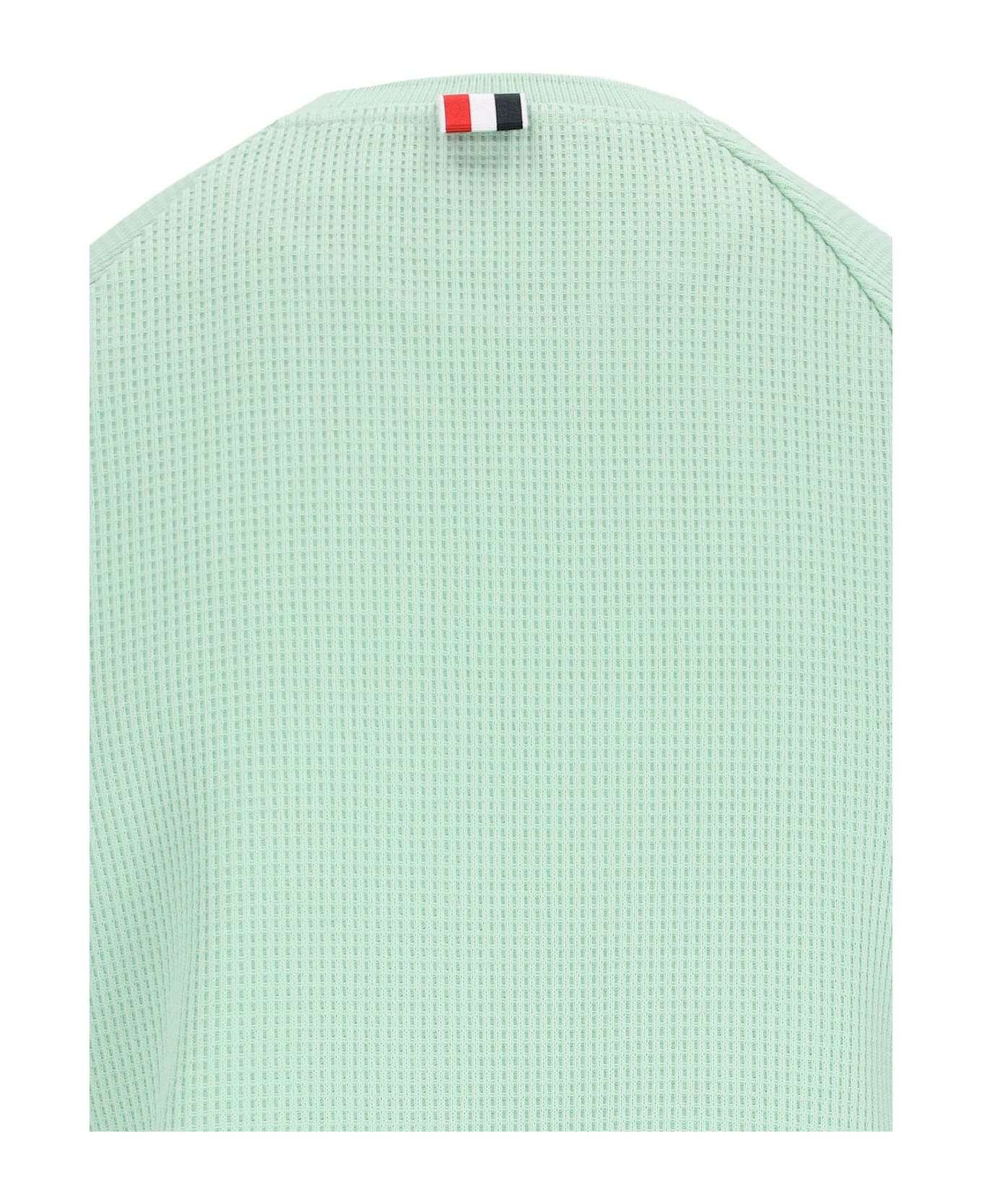 Thom Browne 
4-bar
 Crew Neck Sweatshirt - Green
