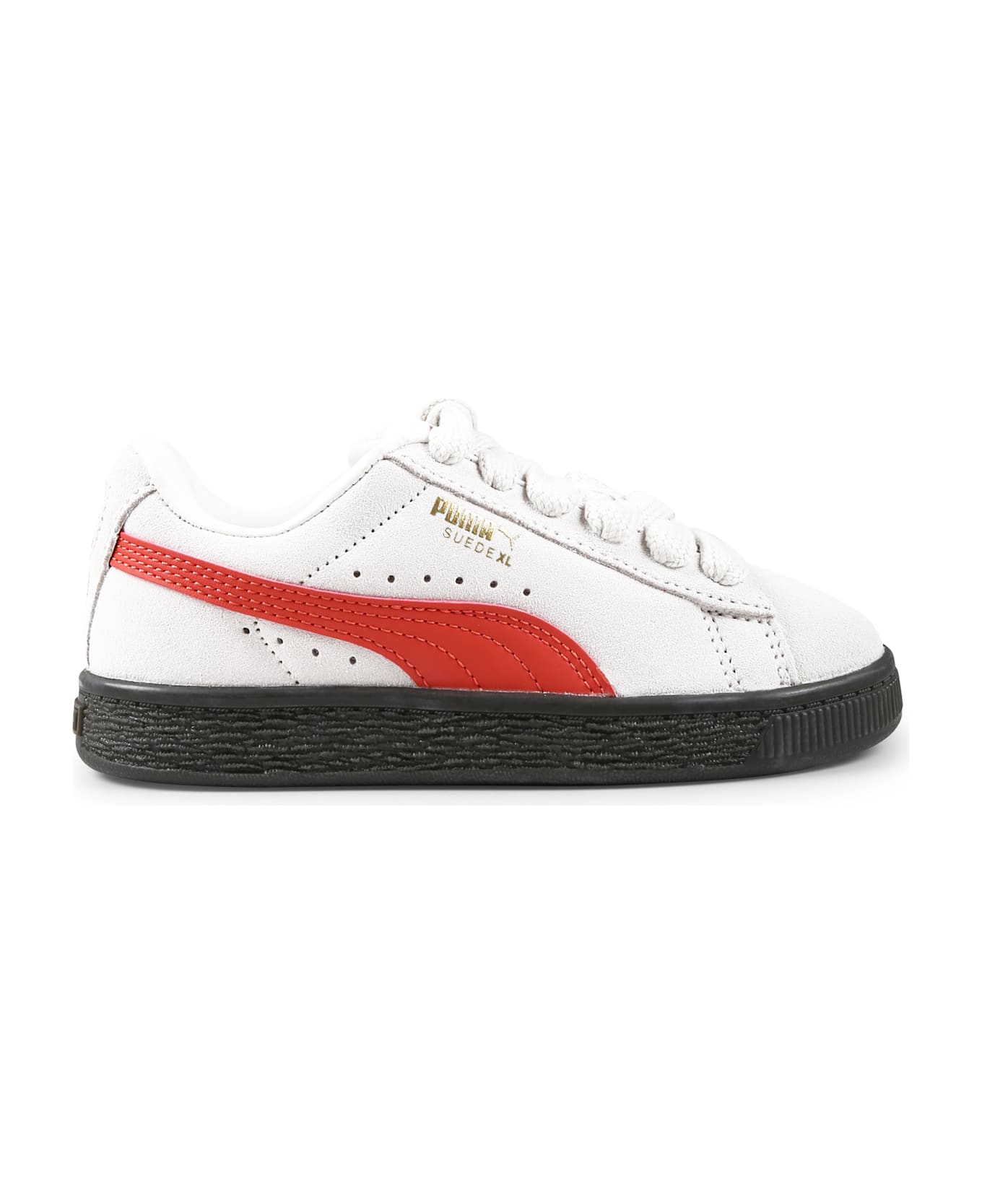 Puma Grey Sneakers For Kids - Grey