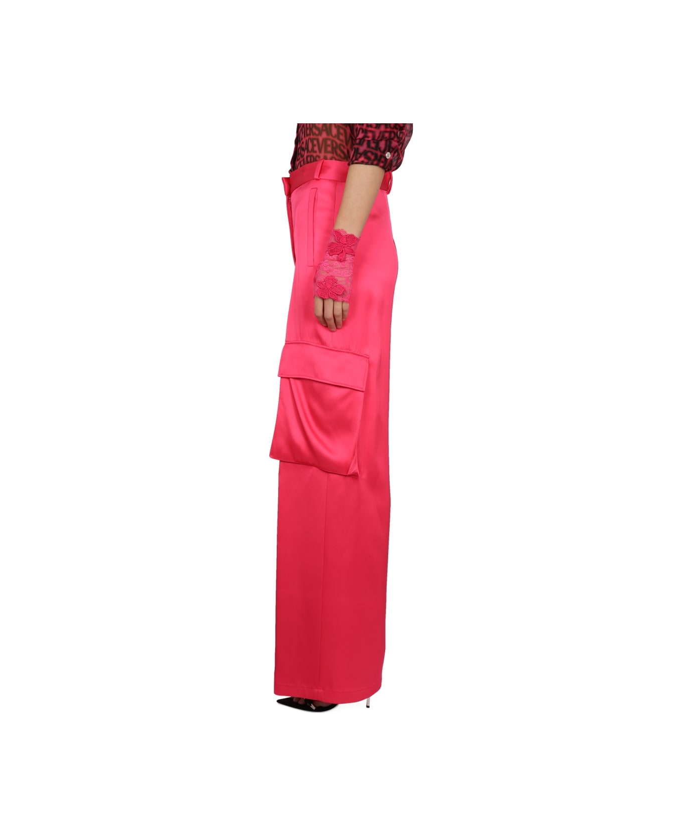 Versace Duchesse Pants - FUCHSIA