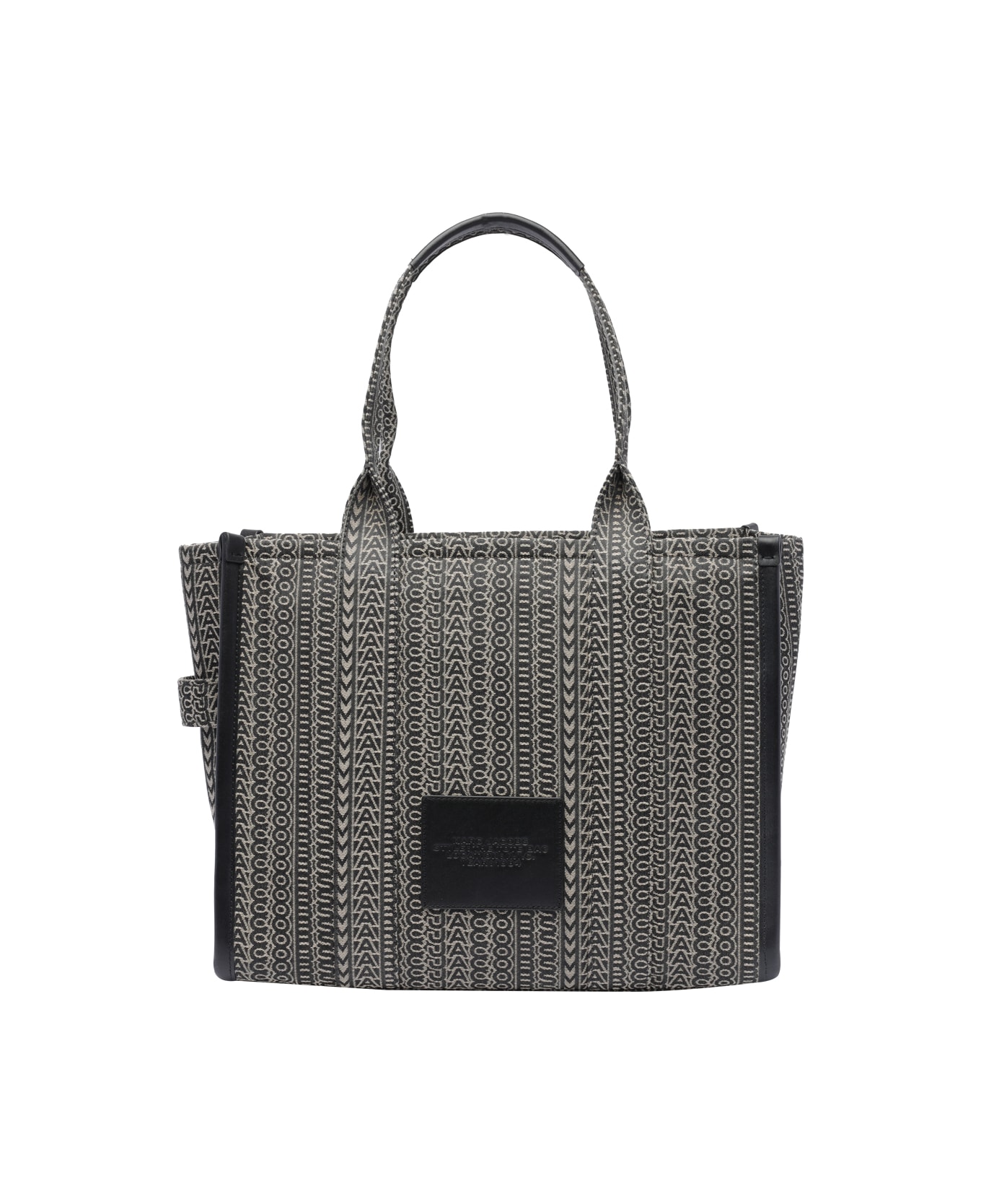 Marc Jacobs The Monogram Jacquard Large Tote - Black