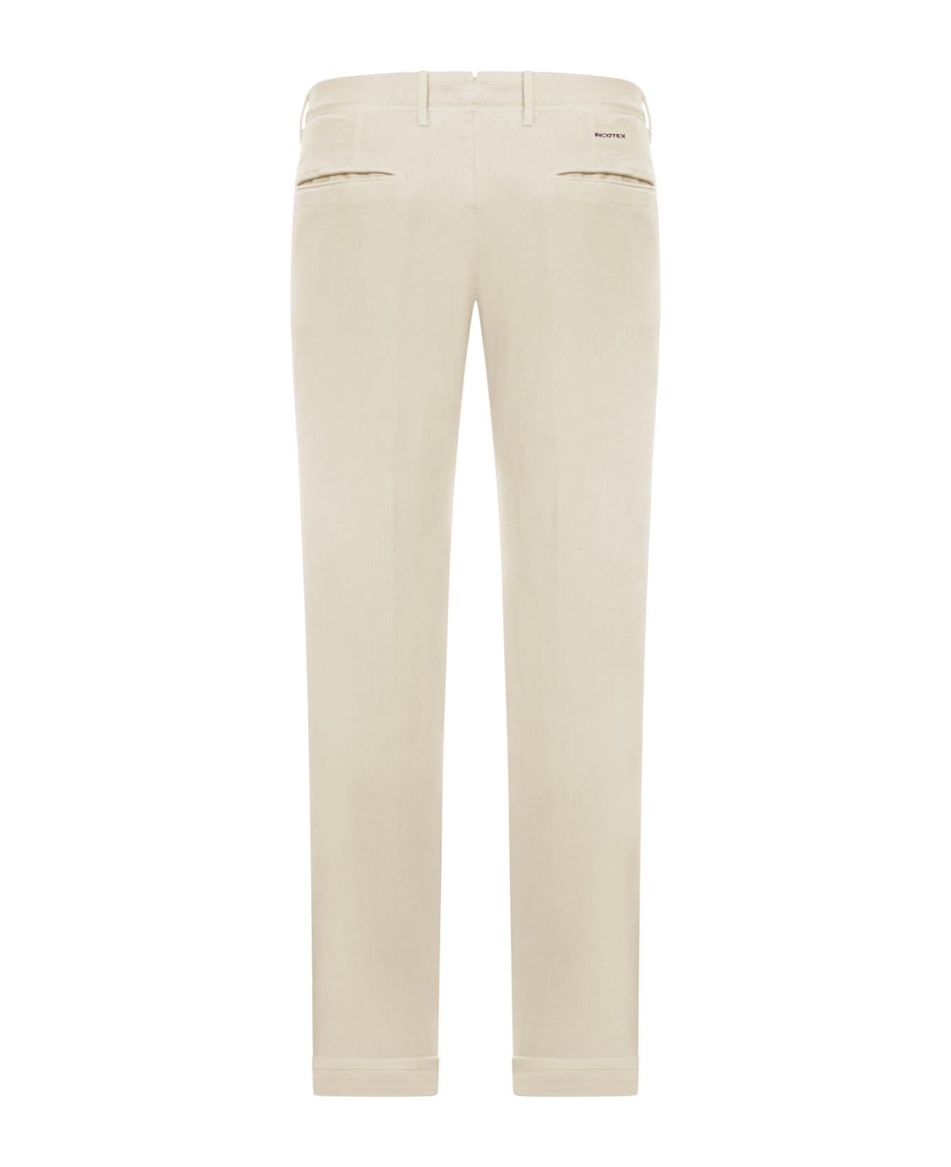 Incotex Velvet Pants - Nude & Neutrals