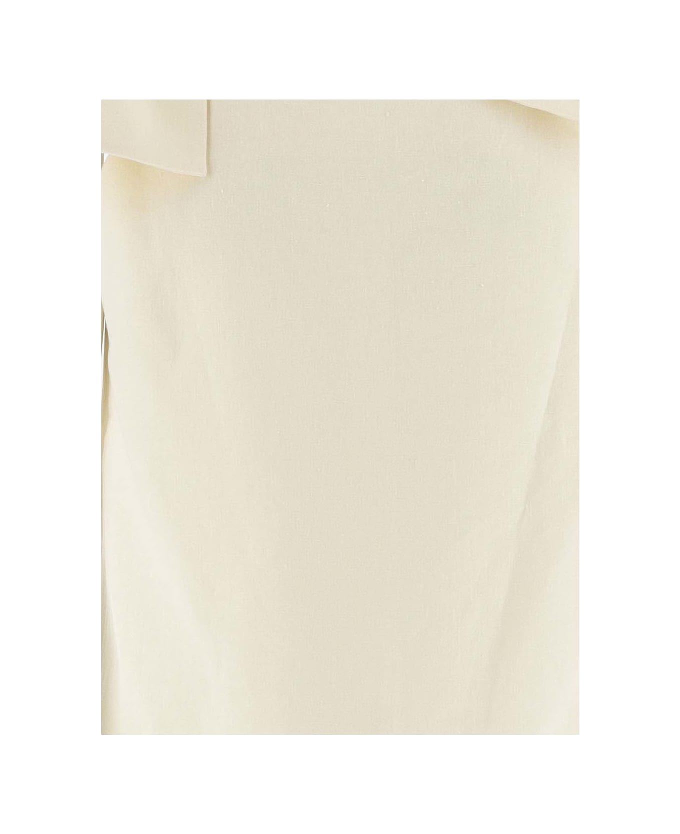 Chloé Tank Top With Bow On The Straps - White タンクトップ