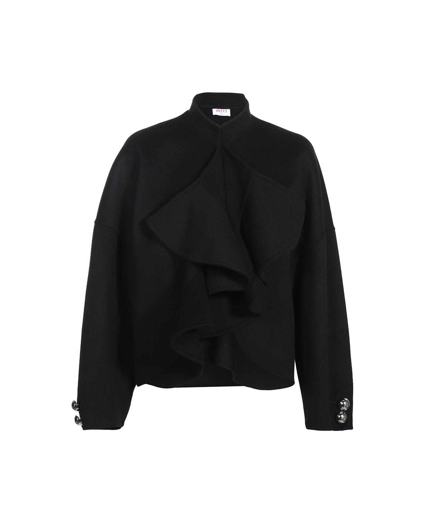 Pucci Virgin Wool Jacket - black