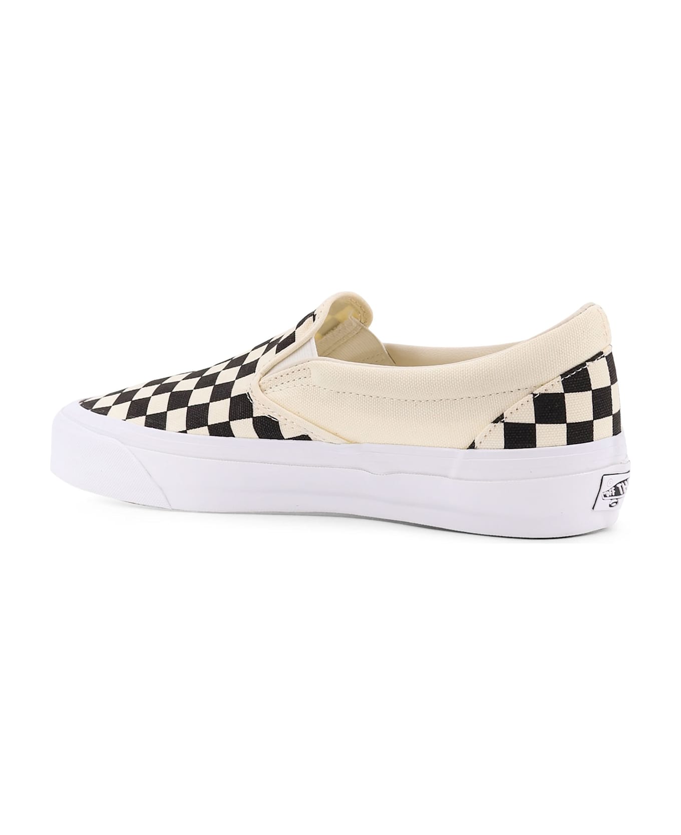 Vans Lx Slip-on Reissue 98 Canvas Low-top Sneakers - Beige