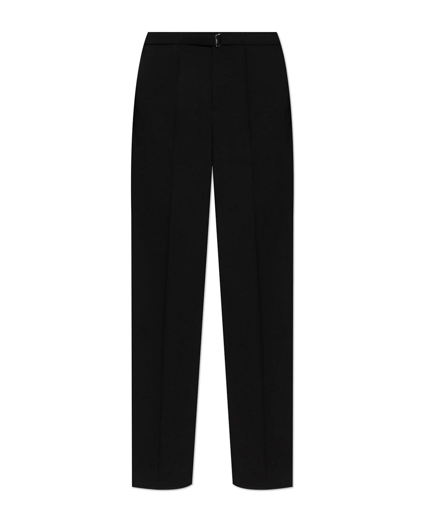 Lanvin Creased Trousers - Black
