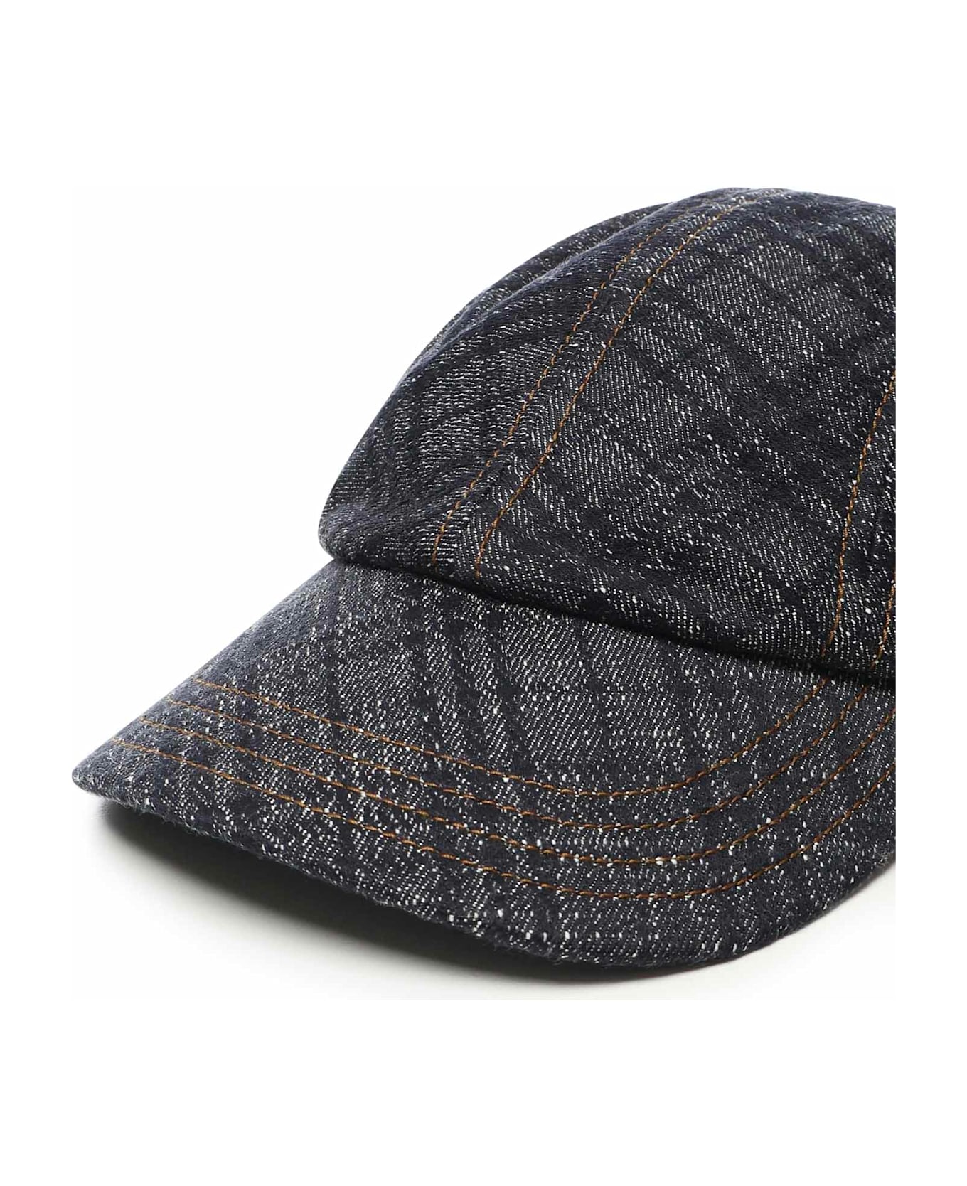 Burberry Baseball Cap 
check
 - Blue