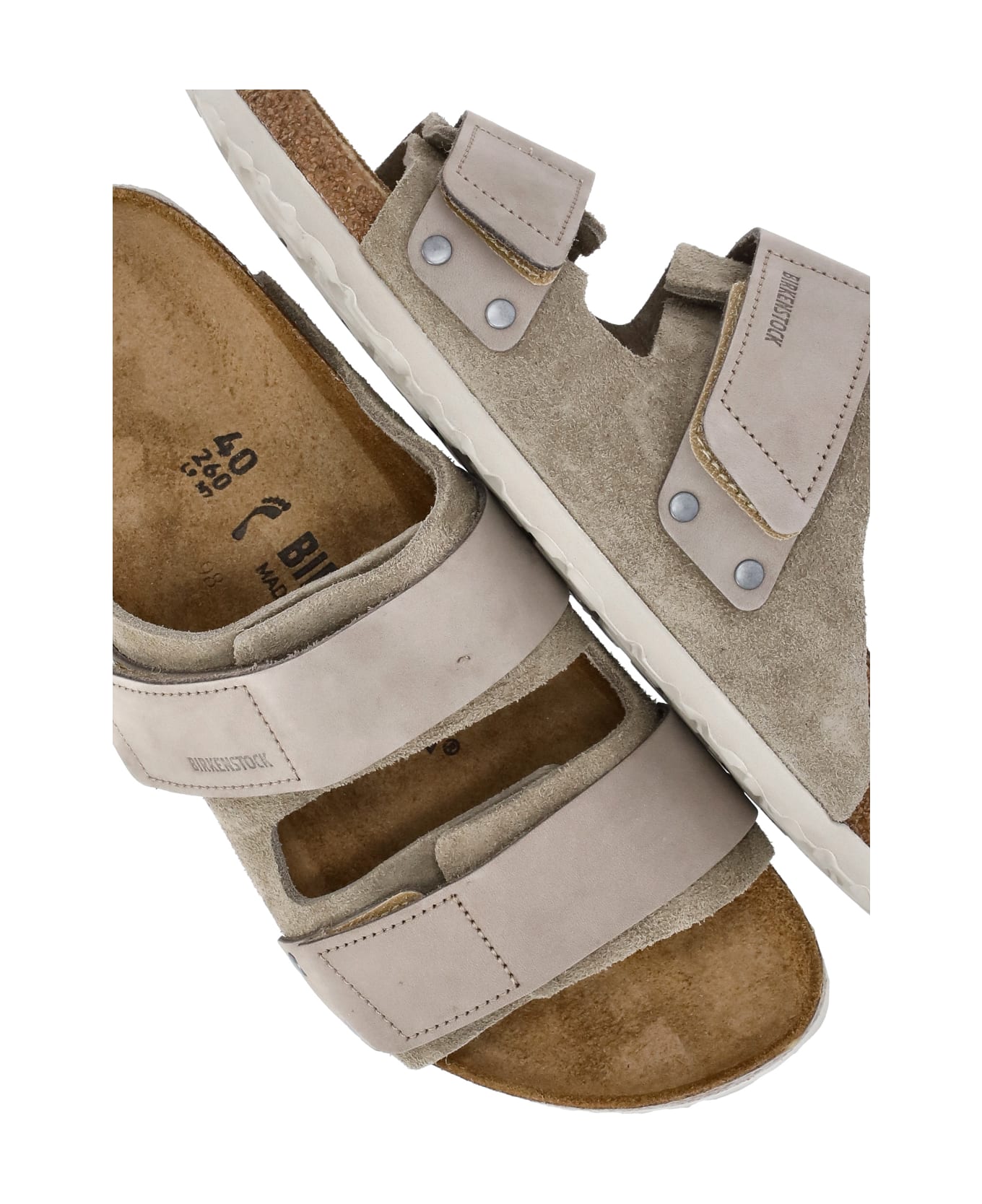 Birkenstock 'uji' Sandals - Grey